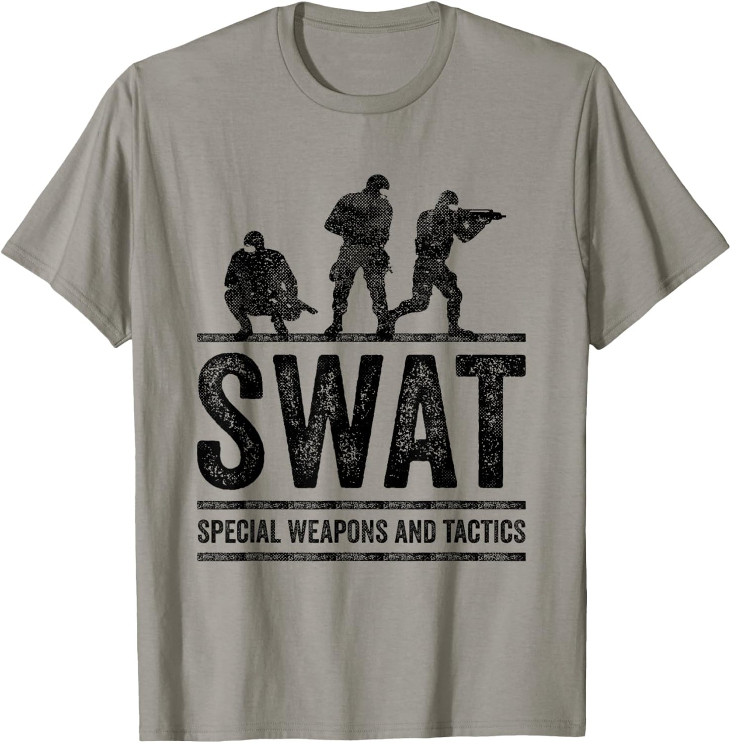 SWAT Team Police Sheriff Clothing Off Duty Cops Law Apparel T-Shirt - T-Shirt | Sand