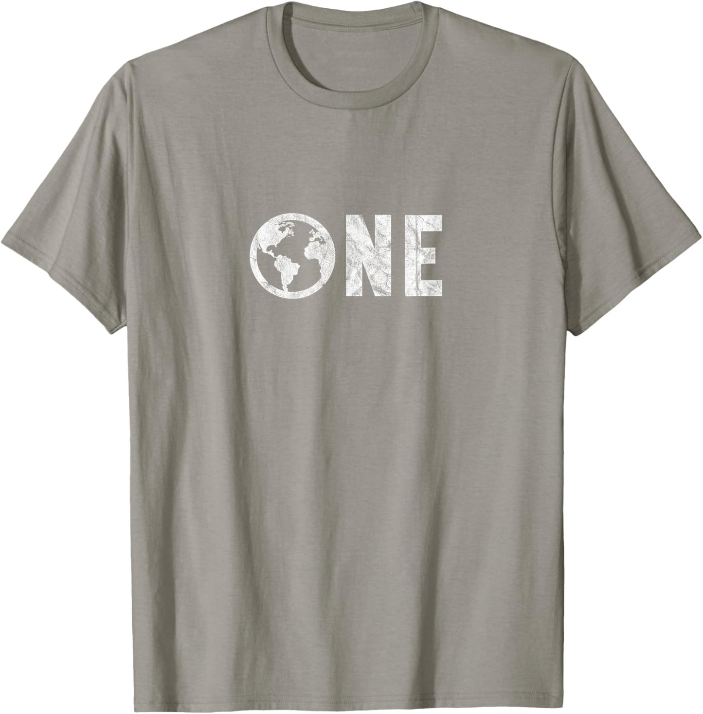 One Planet Earth Day 51st Anniversary Retro Child or Teacher T-Shirt - T-Shirt | Sand