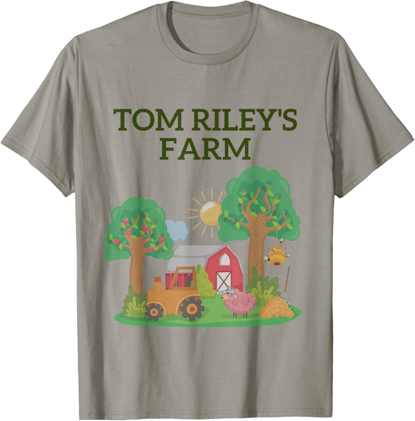 Tom Riley's Farm - Adventures in Odyssey T-Shirt - T-Shirt | Sand
