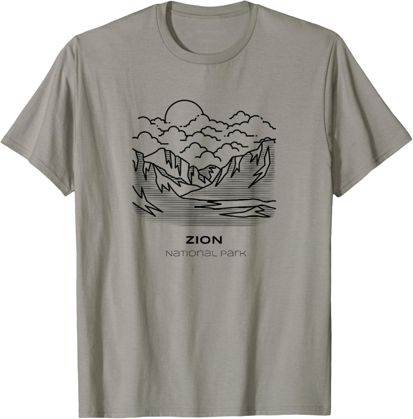 Vintage Zion National Park Hike T-Shirt - T-Shirt | Sand