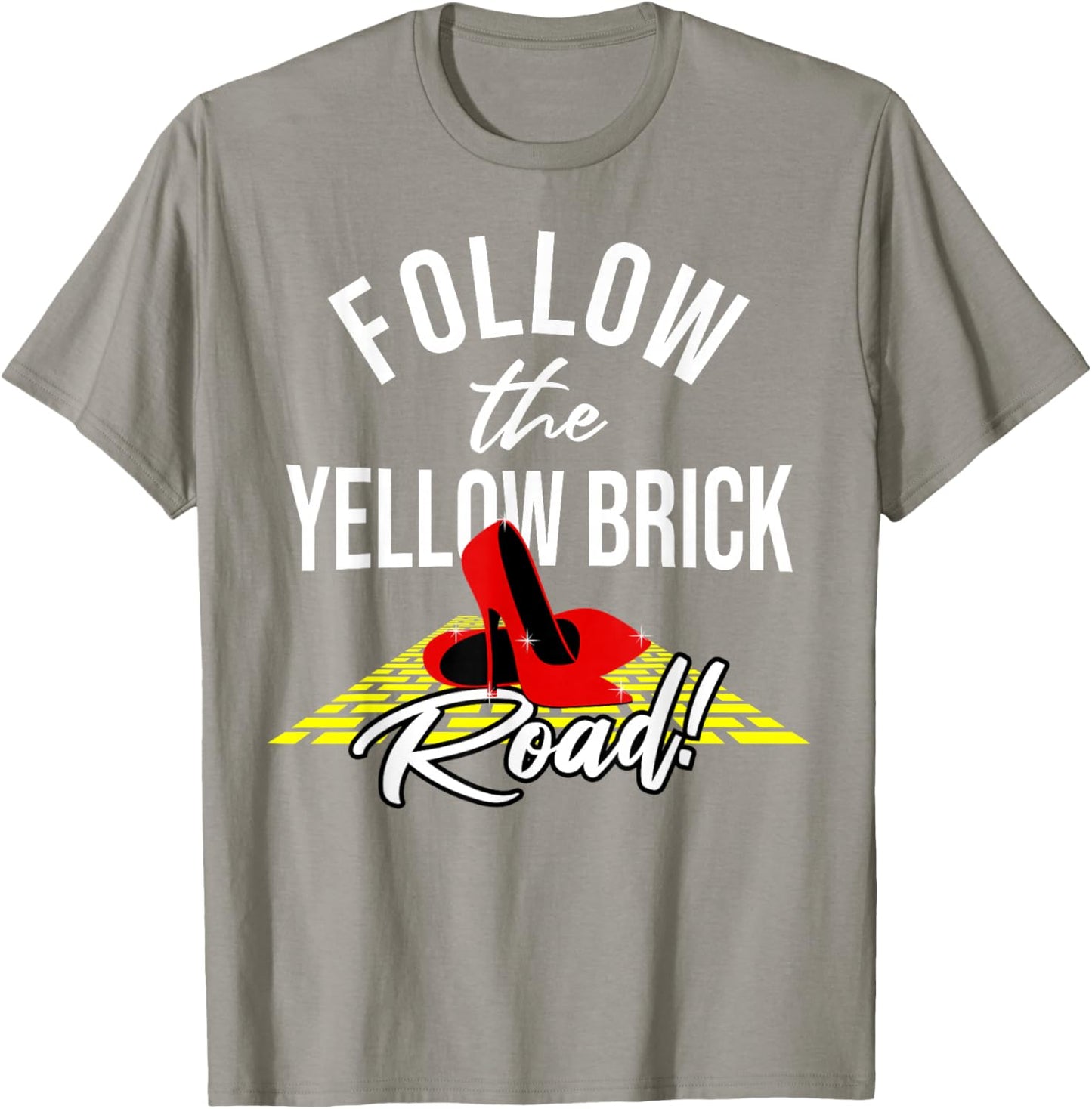 Dorothy and Friends Yellow Brick Road T-Shirt - T-Shirt | Sand