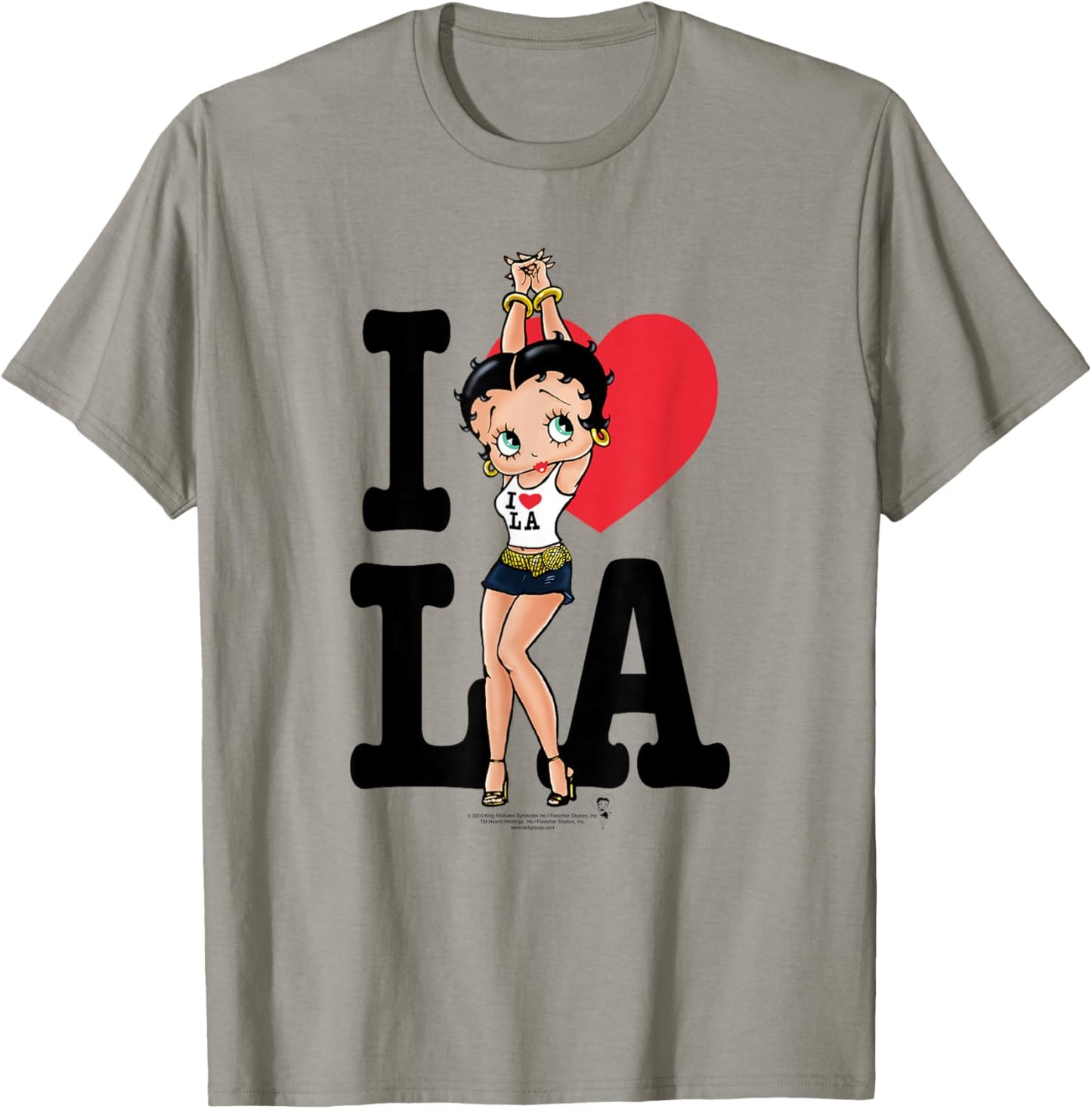 Betty Boop I Heart LA T-Shirt - T-Shirt | Sand