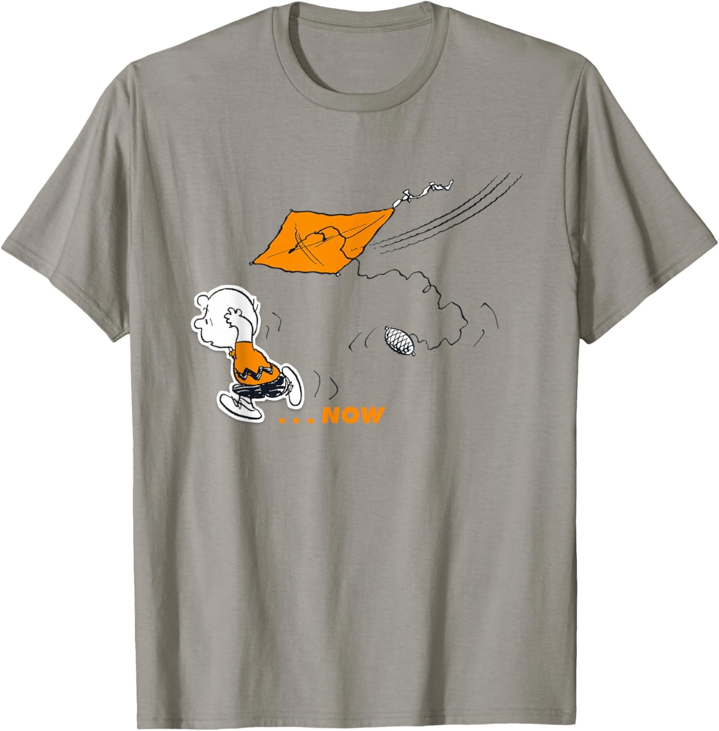 Peanuts Charlie Brown Then and Now T-Shirt - T-Shirt | Sand