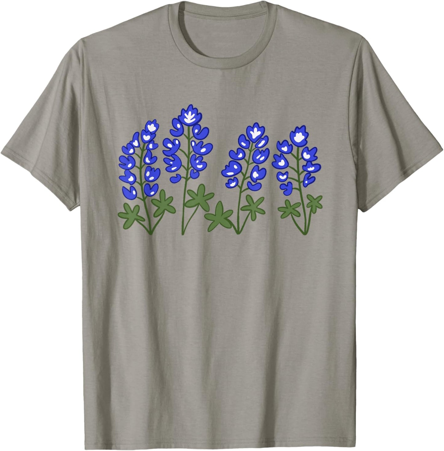Texas Bluebonnets T-Shirt - T-Shirt | Sand