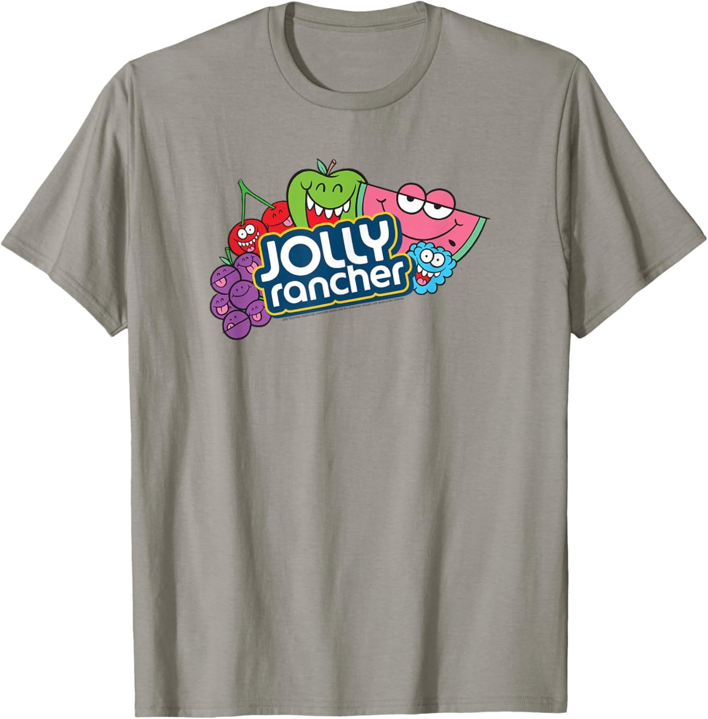 Jolly Rancher Fruit Faces Logo T-Shirt - T-Shirt | Sand