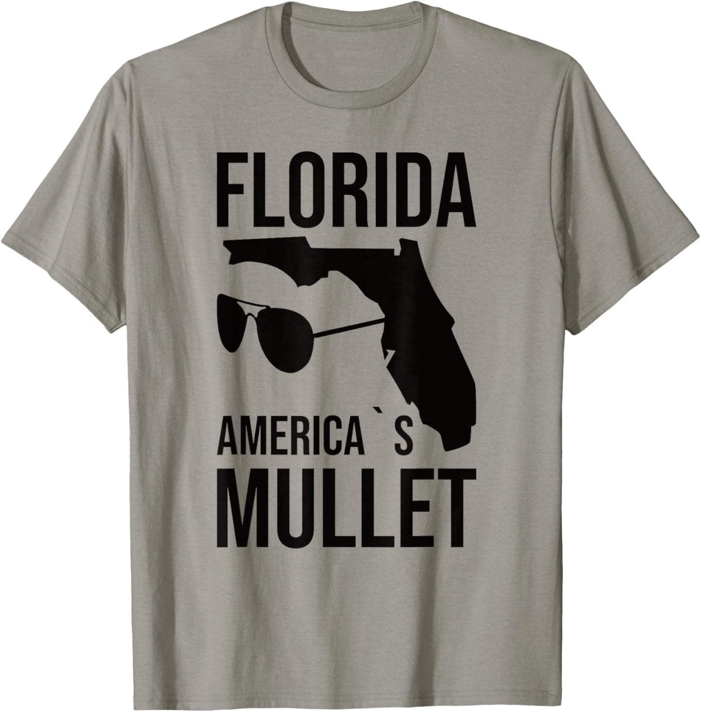 Florida America´s Mullet West Coast T-Shirt - T-Shirt | Sand