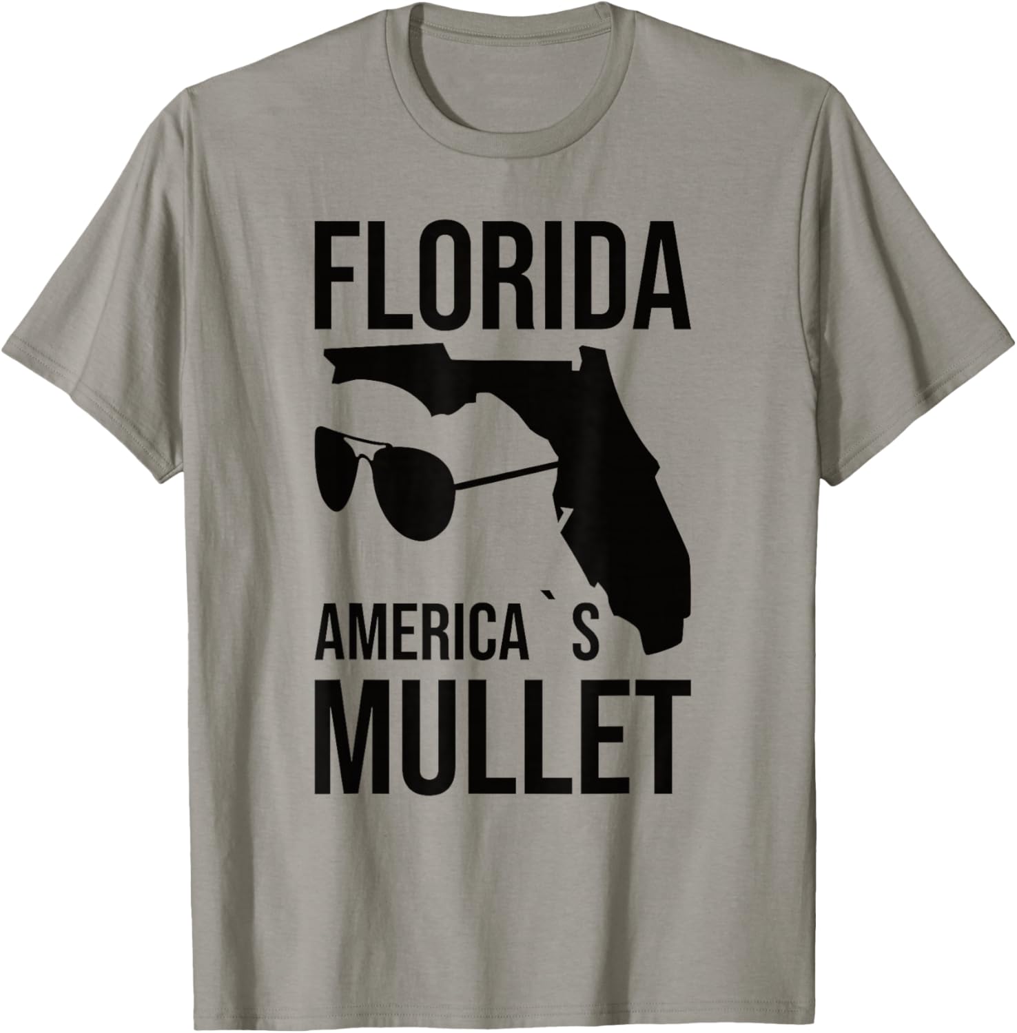 Florida America´s Mullet West Coast T-Shirt - T-Shirt | Sand