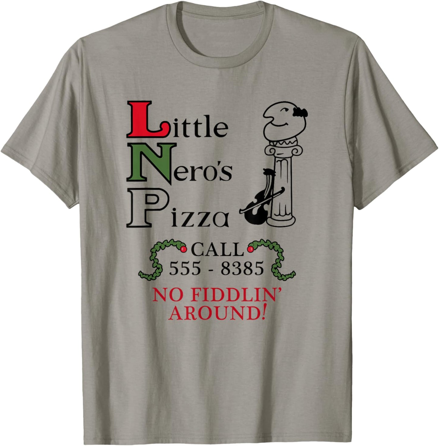Little Nero's Pizza T-Shirt - T-Shirt | Sand