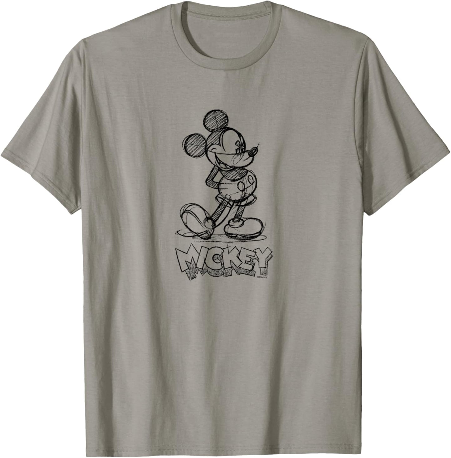 Mickey Mouse Sketch T-Shirt - T-Shirt | Sand