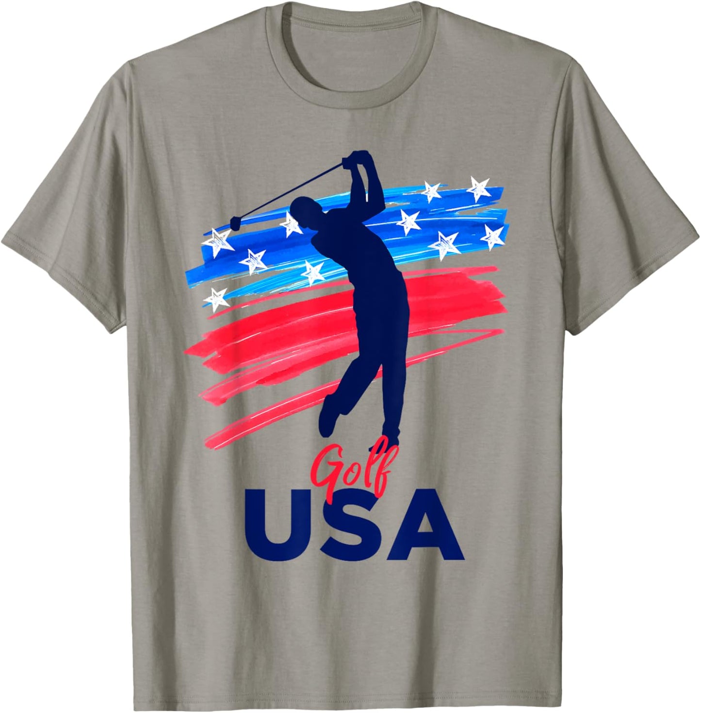 Golf USA Support the Team Shirt USA Golf Lover T-Shirt - T-Shirt | Sand