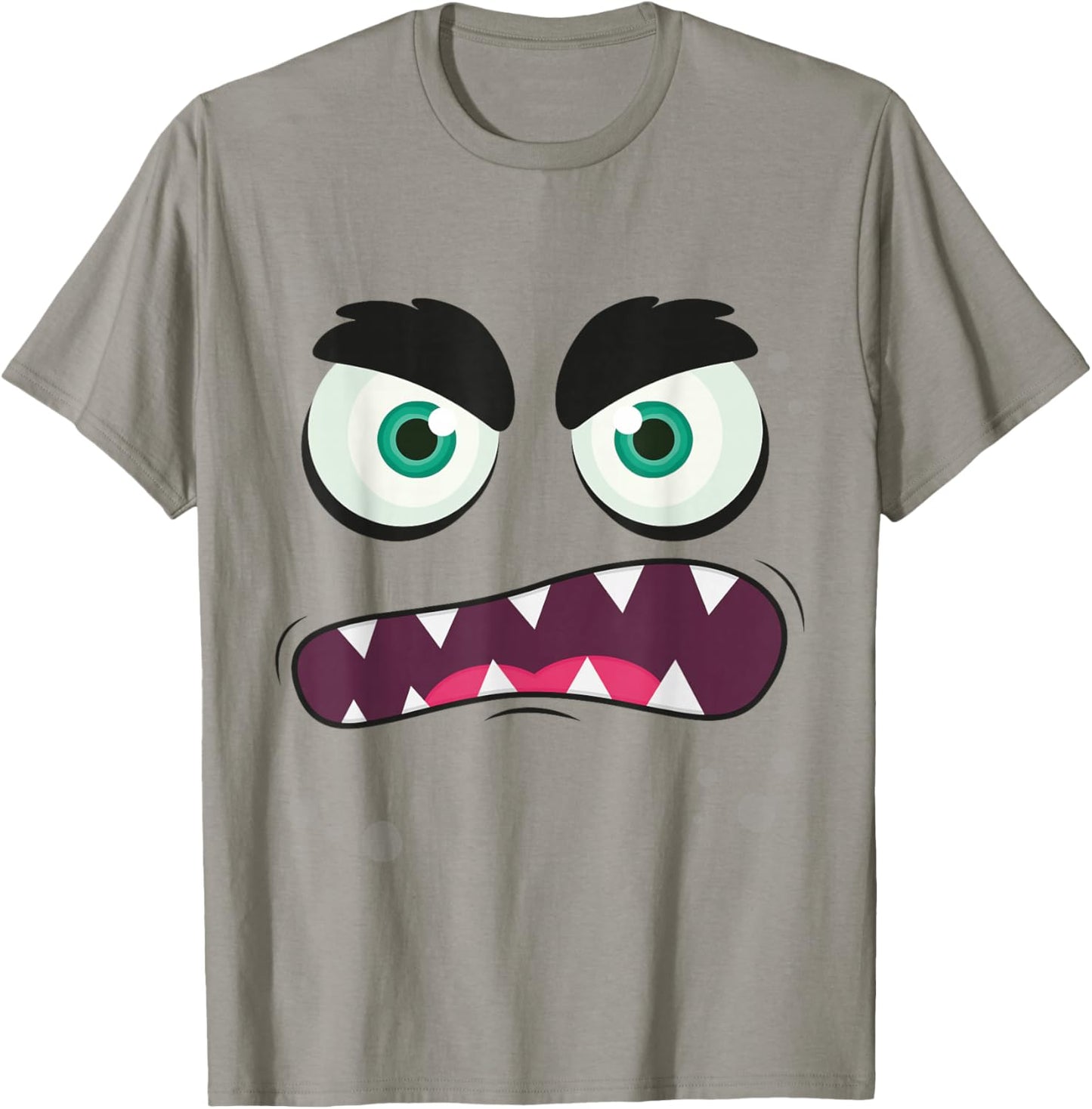 Monster Face T-Shirt - T-Shirt | Sand