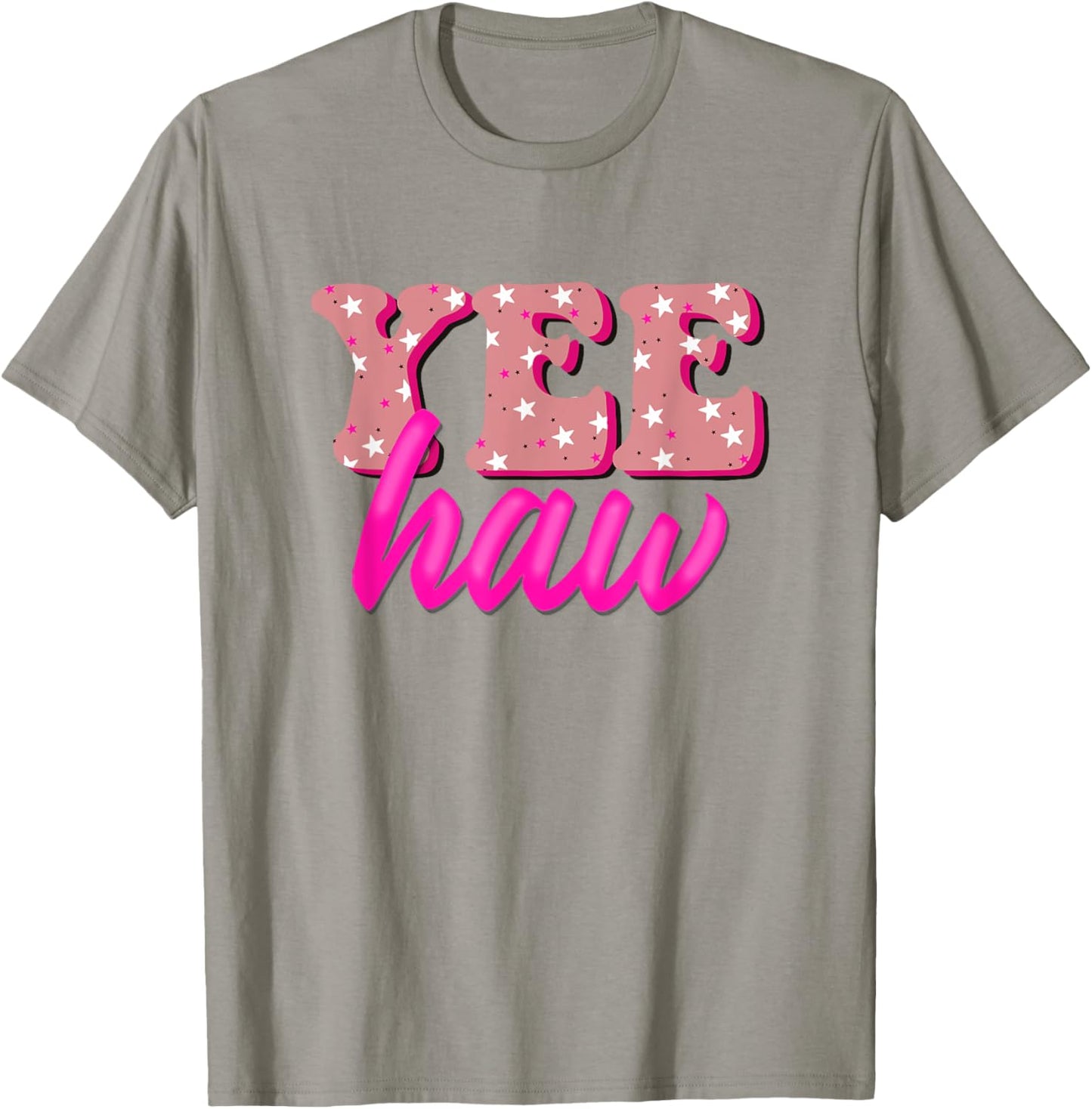 Retro Yee Haw Howdy Rodeo Western Country Southern Cowgirl T-Shirt - T-Shirt | Sand