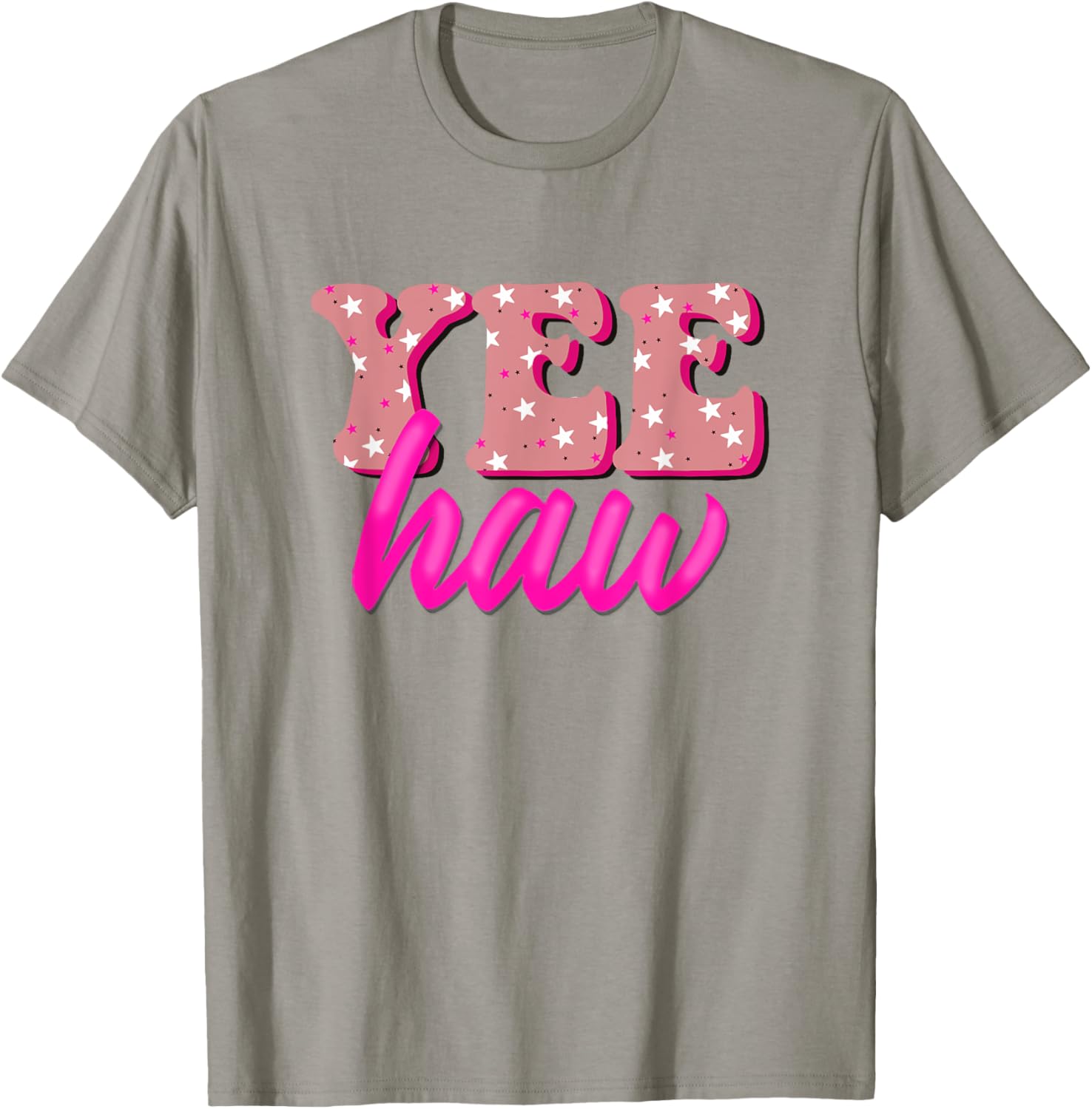 Retro Yee Haw Howdy Rodeo Western Country Southern Cowgirl T-Shirt - T-Shirt | Sand