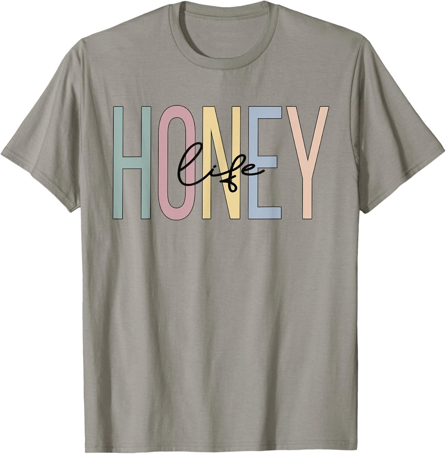 Honey Life Honey Grandma Boho Honey Grandmother T-Shirt - T-Shirt | Sand