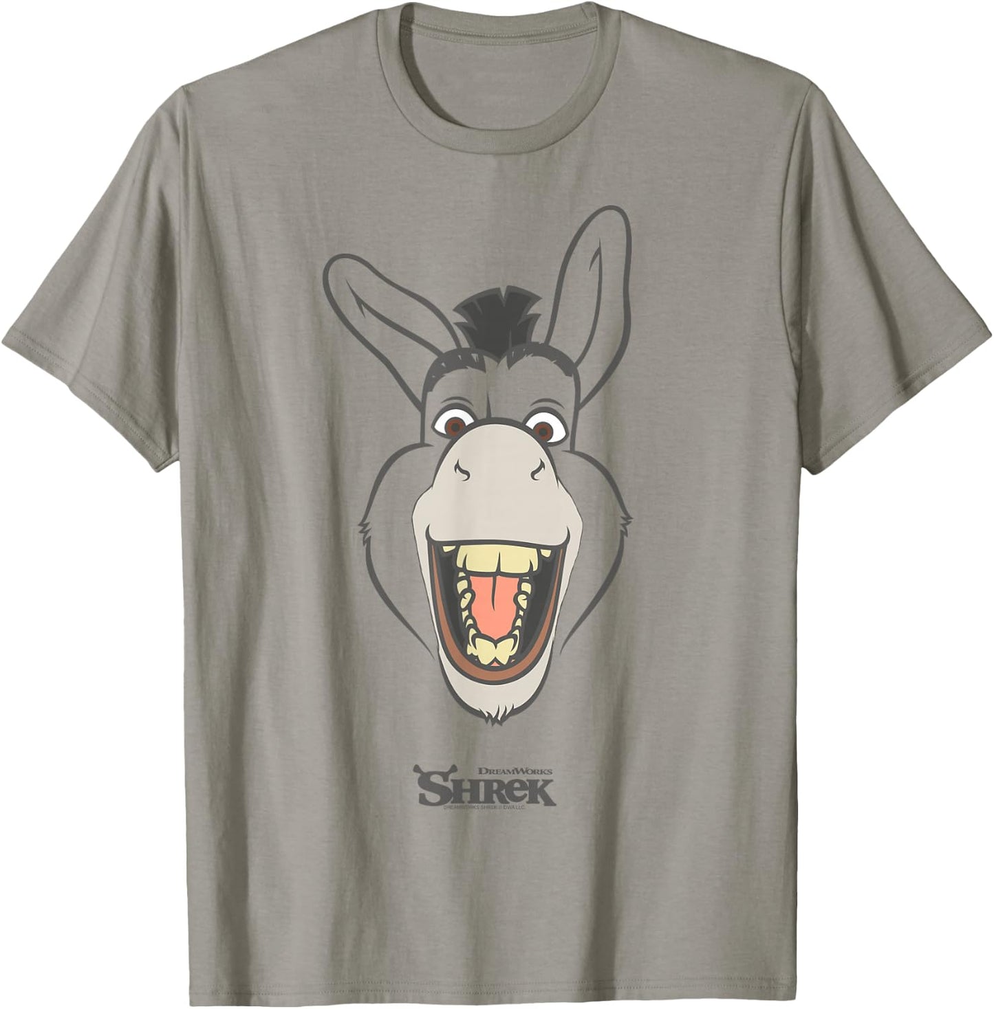 Shrek Donkey Big face T-Shirt - T-Shirt | Sand