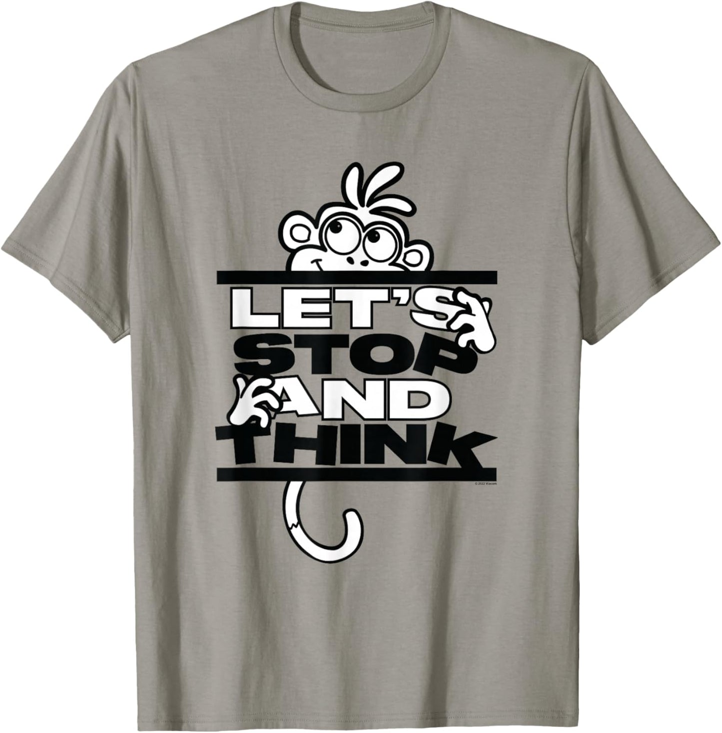 Dora the Explorer Let's Stop and Think T-Shirt - T-Shirt | Sand