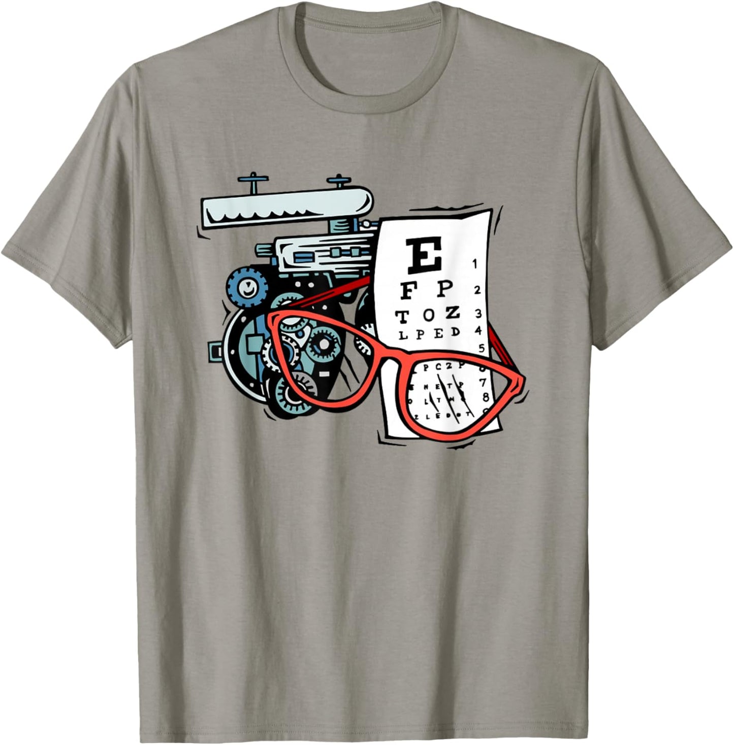 XQx2 Optometry Cool Ophthalmology Ophthalmologist Life T-Shirt - T-Shirt | Sand