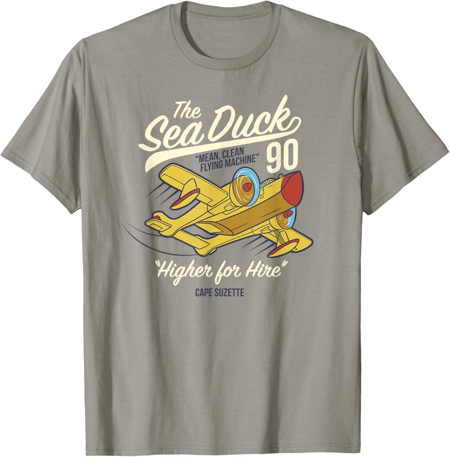 Talespin - Sea Duck Higher for Hire Cape Suzette T-Shirt - T-Shirt | Sand