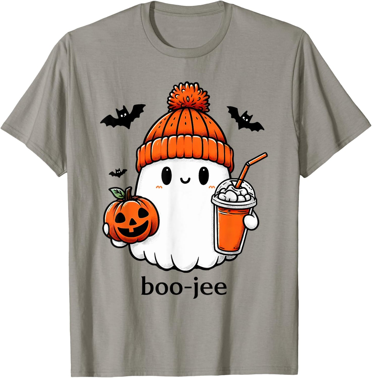 Cute Ghost Bougie Ghost Boo-Jee Halloween T-Shirt - T-Shirt | Sand