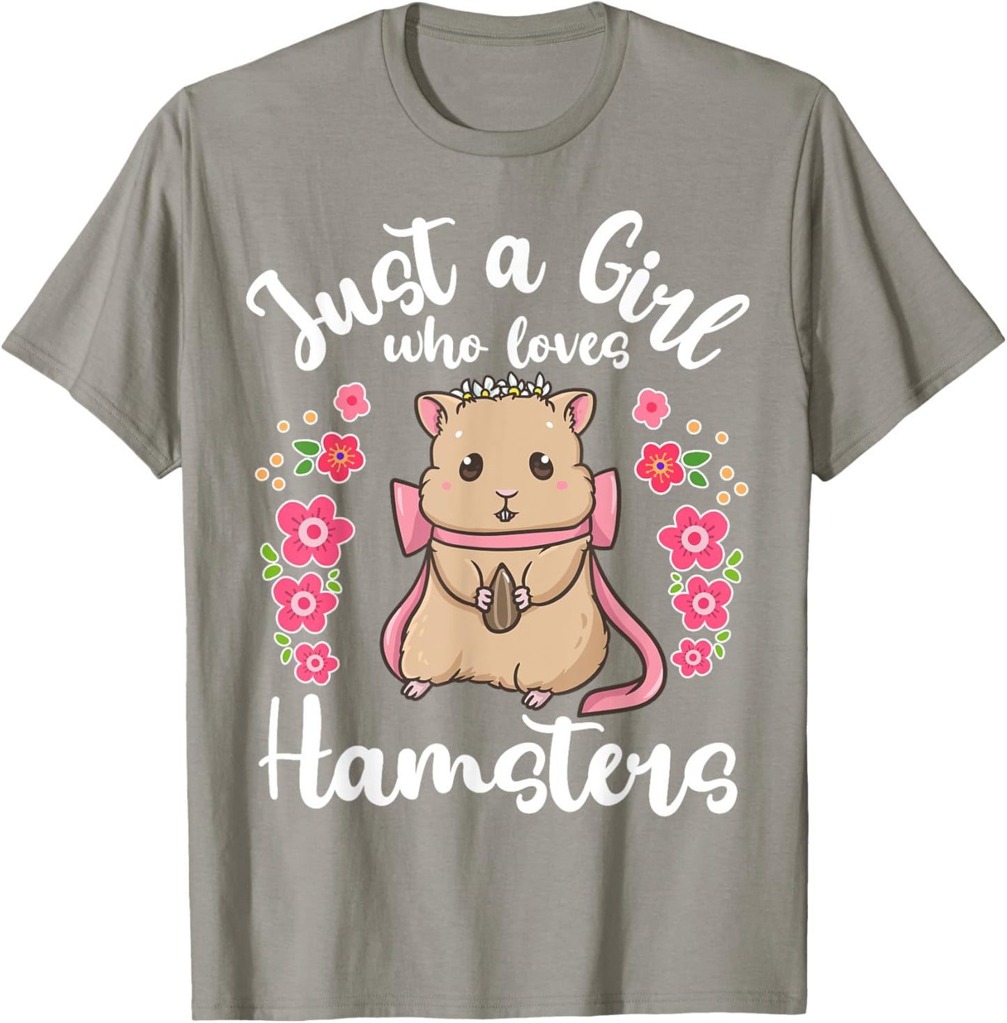 Hamster Just a Girl Who Loves Hamsters T-Shirt - T-Shirt | Sand