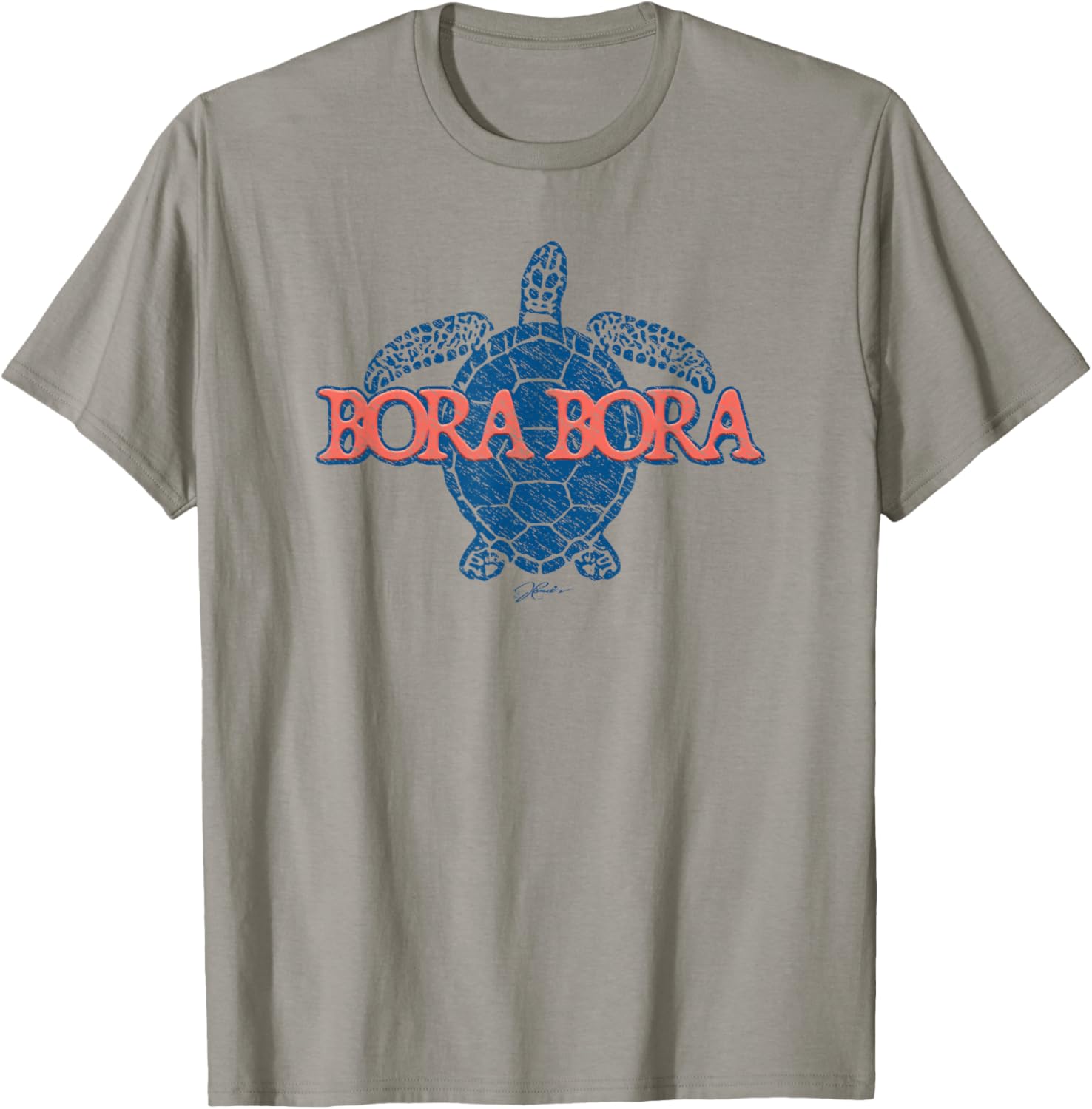 JCombs: Bora Bora, French Polynesia, Sea Turtle T-Shirt - T-Shirt | Sand