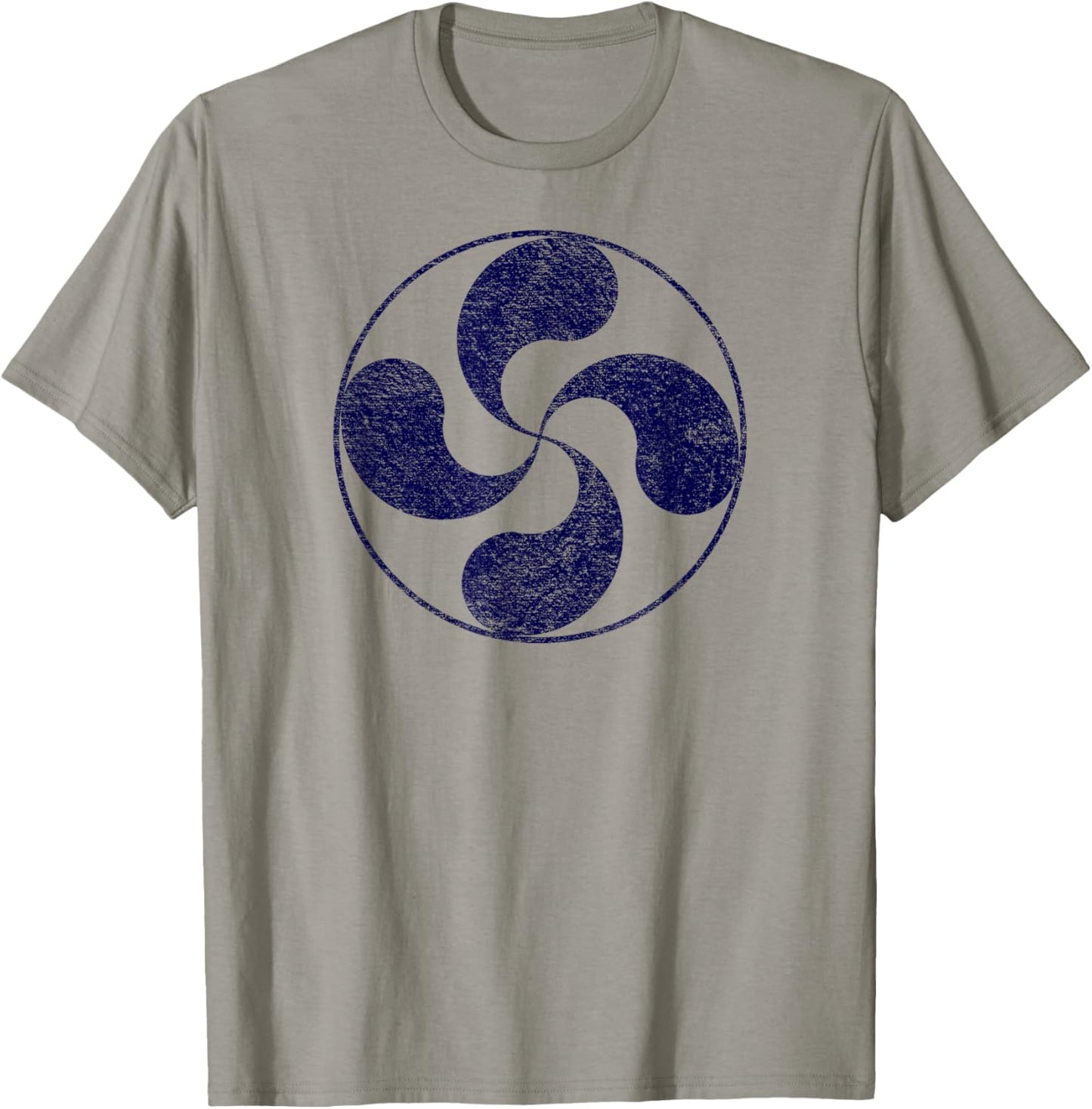 Lauburu Basque Country Symbol for People T-Shirt - T-Shirt | Sand