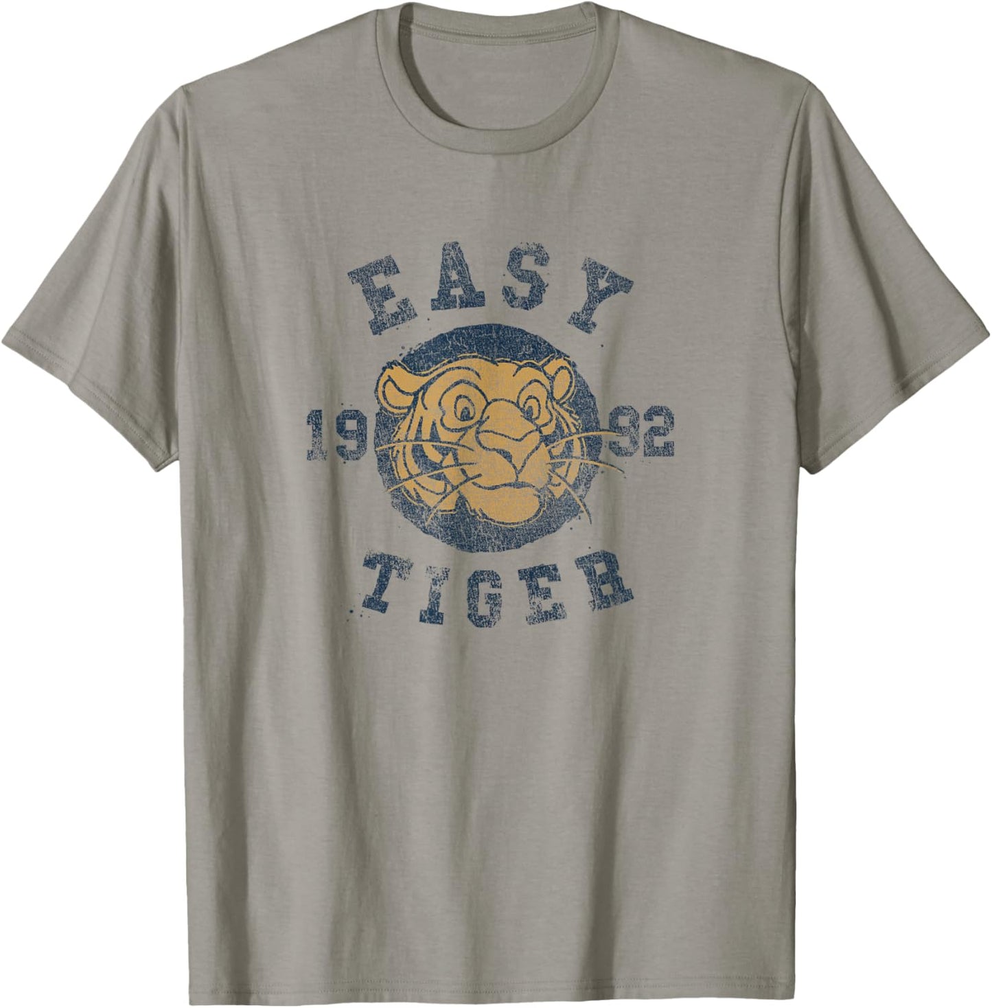 Disney Aladdin Rajah Easy Tiger 1992 Collegiate T-Shirt - T-Shirt | Sand