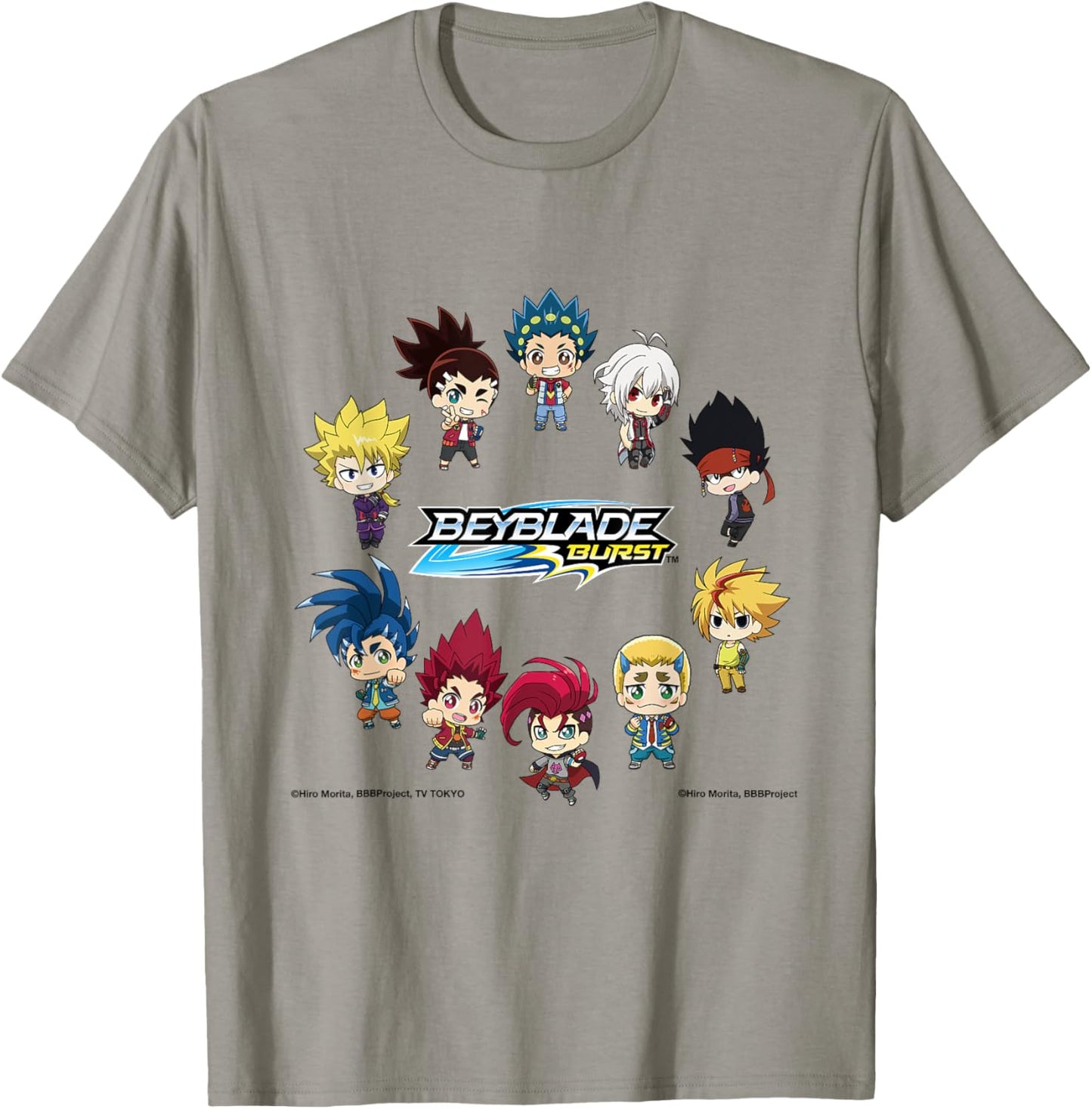 Beyblade Burst Mini Characters T-Shirt - T-Shirt | Sand