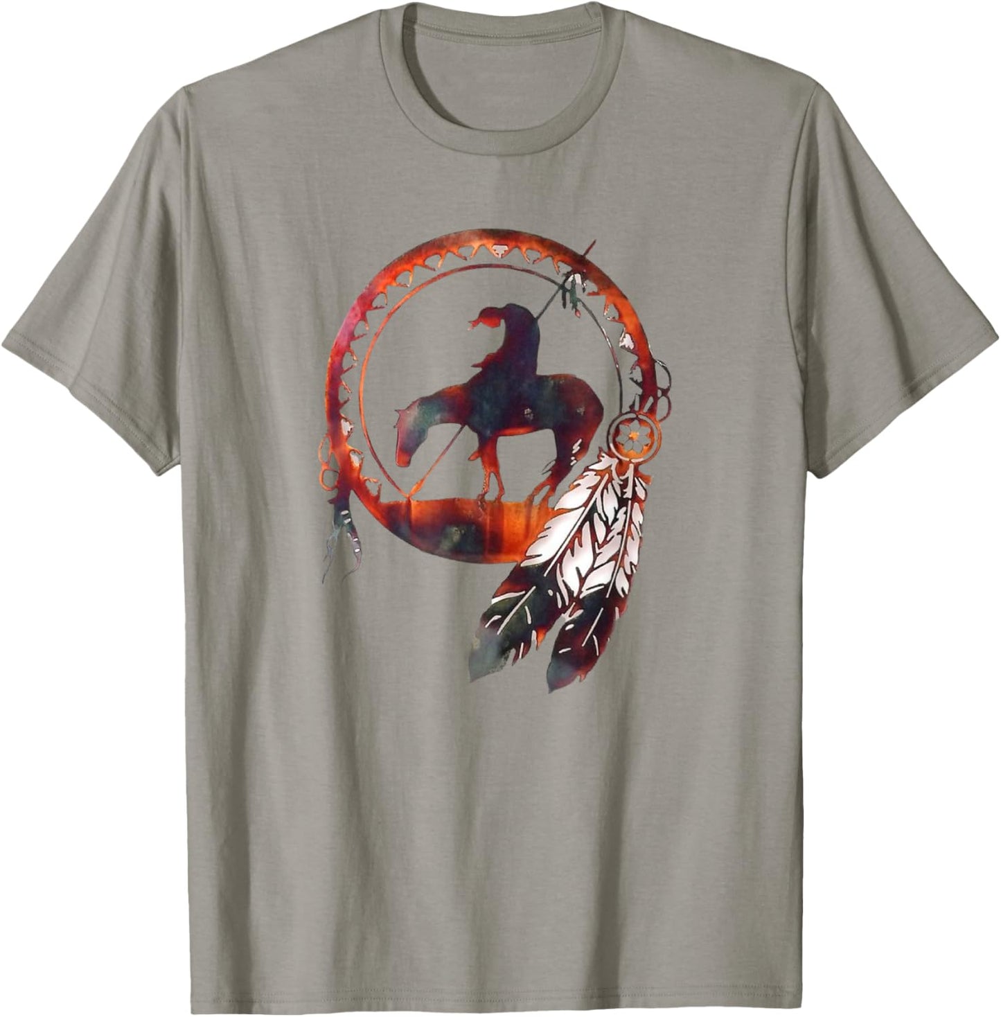 ZuZu Spirit Kids -Adults Blue Small Modern Graphic T-Shirt - T-Shirt | Sand