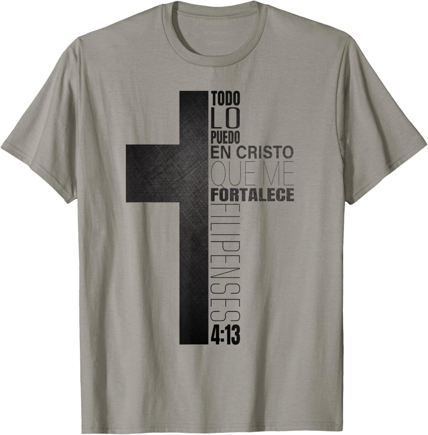 Filipenses 4 13 Regalos Cristianos Hombres Christian Spanish T-Shirt - T-Shirt | Sand