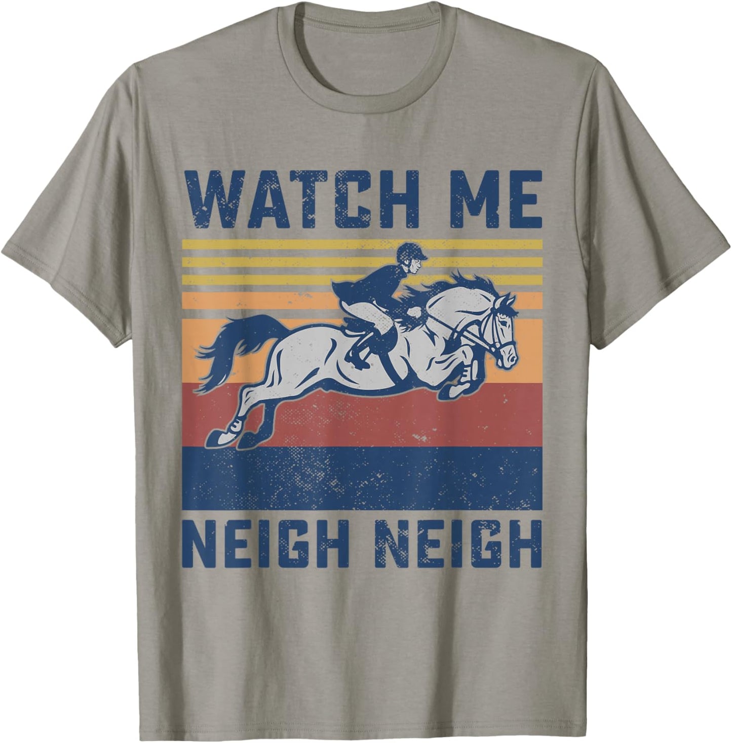 Watch Me Neigh Neigh Horse Racing Race Horse Women T-Shirt - T-Shirt | Sand