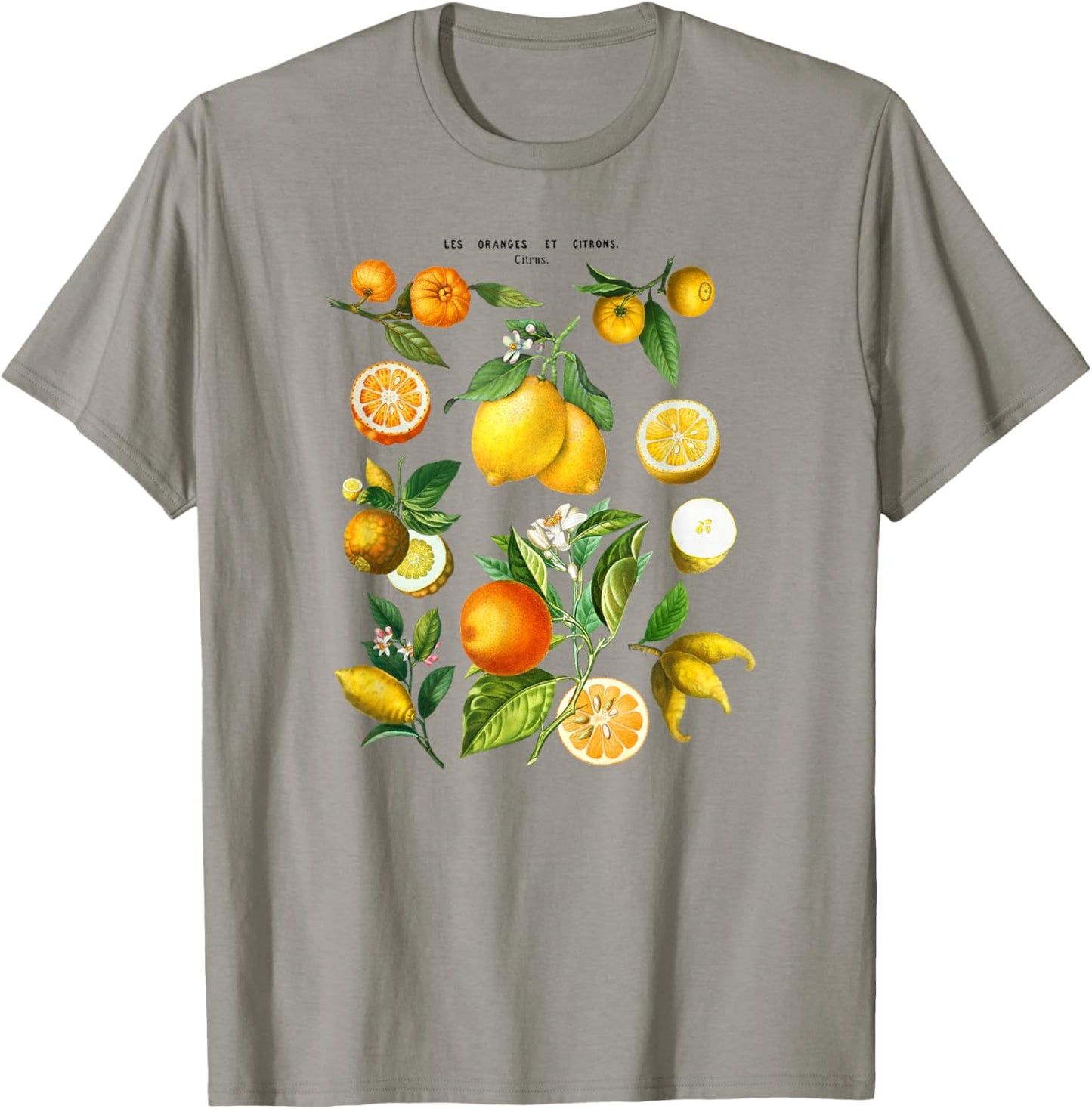 Citrus Collage T-Shirt - T-Shirt | Sand