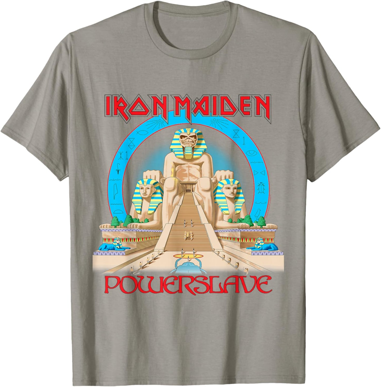 Iron Maiden - Legacy Collection Powerslave World Tour T-Shirt - T-Shirt | Sand