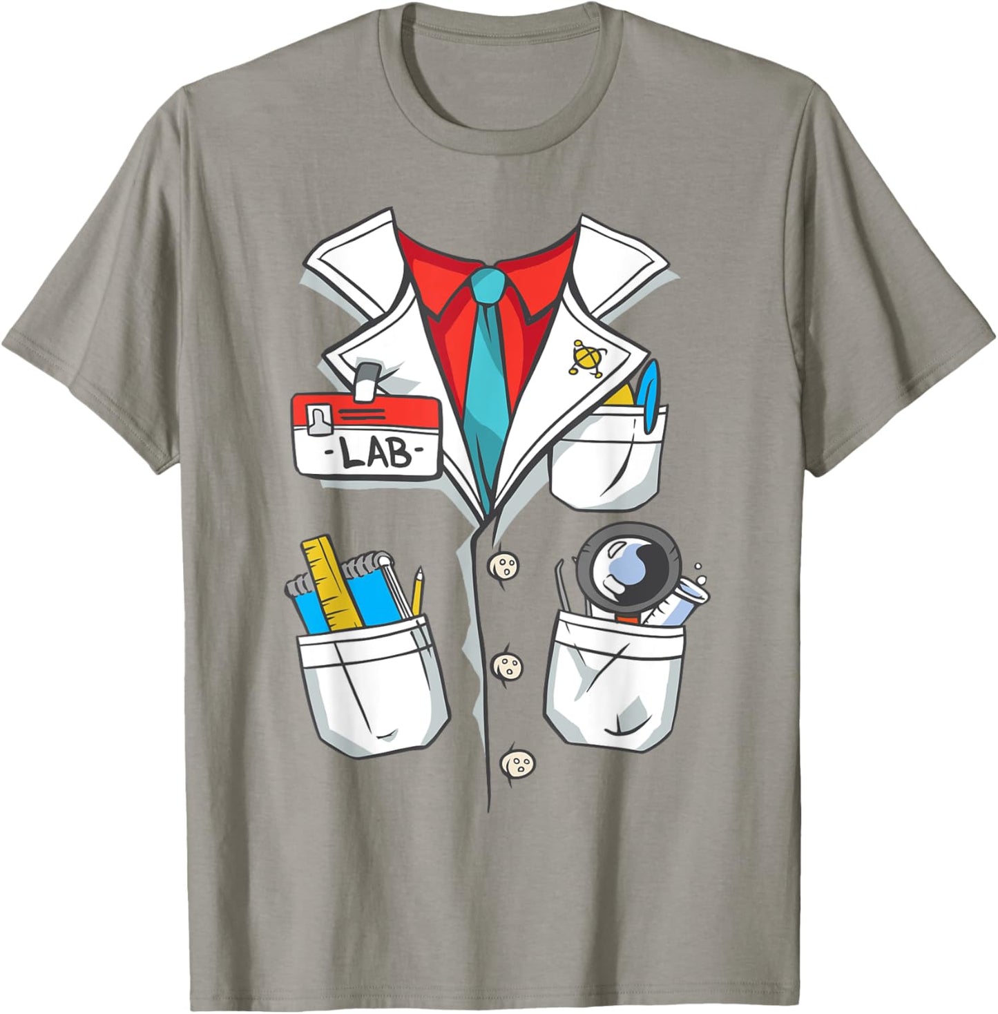 Lab Technician Coat Halloween Kids Costume T-Shirt - T-Shirt | Sand