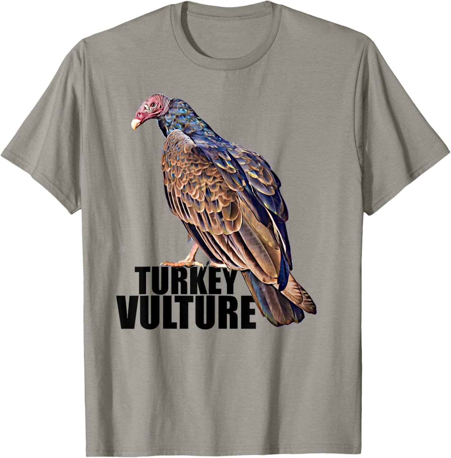 Turkey Vulture Buzzard Illustration T-Shirt - T-Shirt | Sand