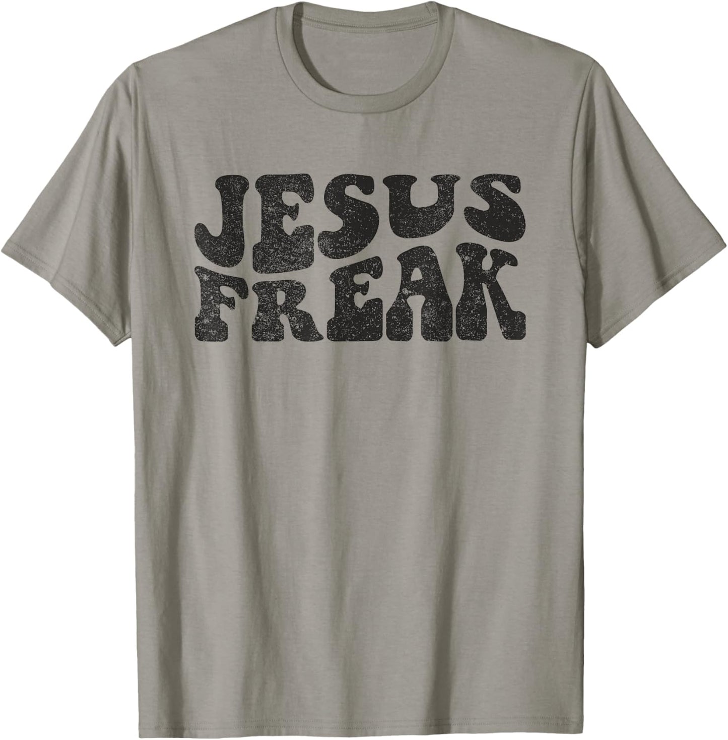 Jesus Freak Funny Christian Retro Vintage Bible Study Cute T-Shirt - T-Shirt | Sand