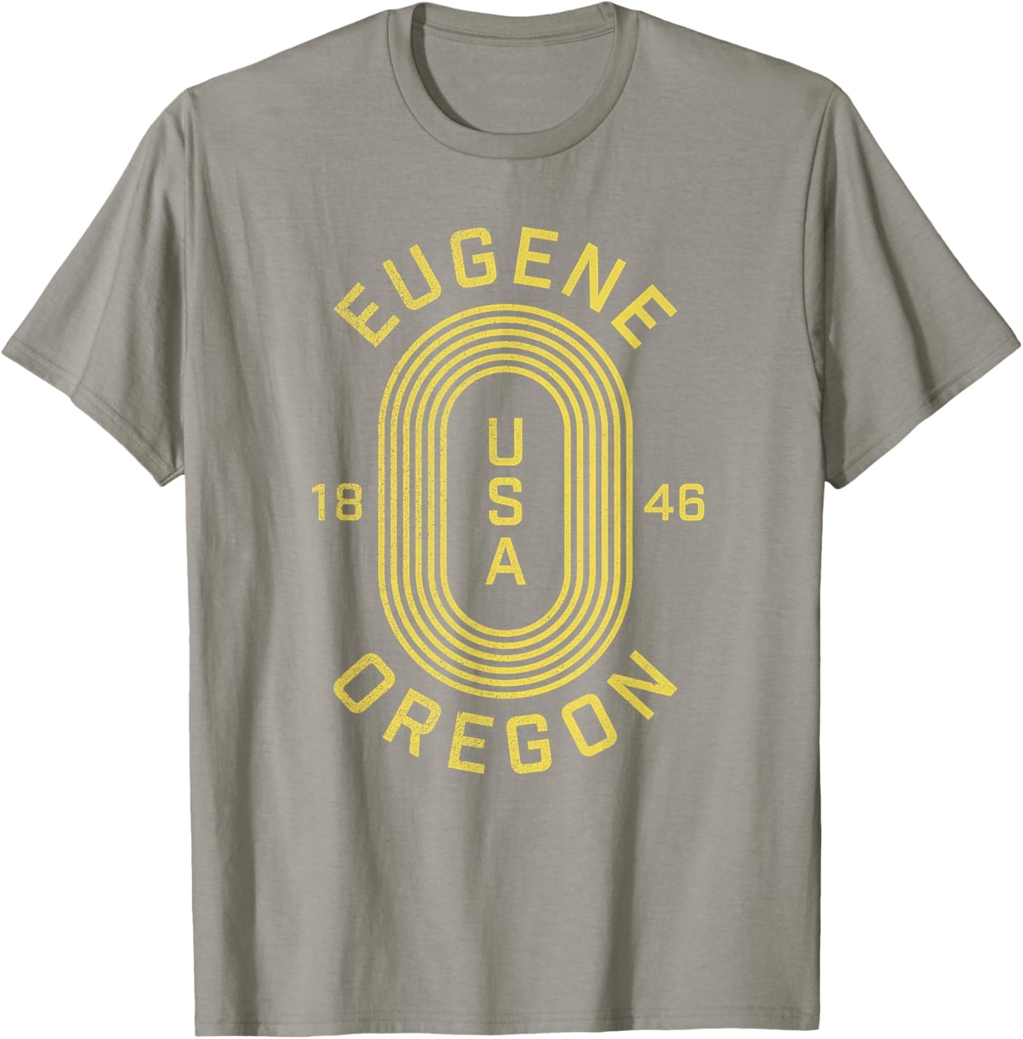 Eugene Oregon USA T-Shirt - T-Shirt | Sand