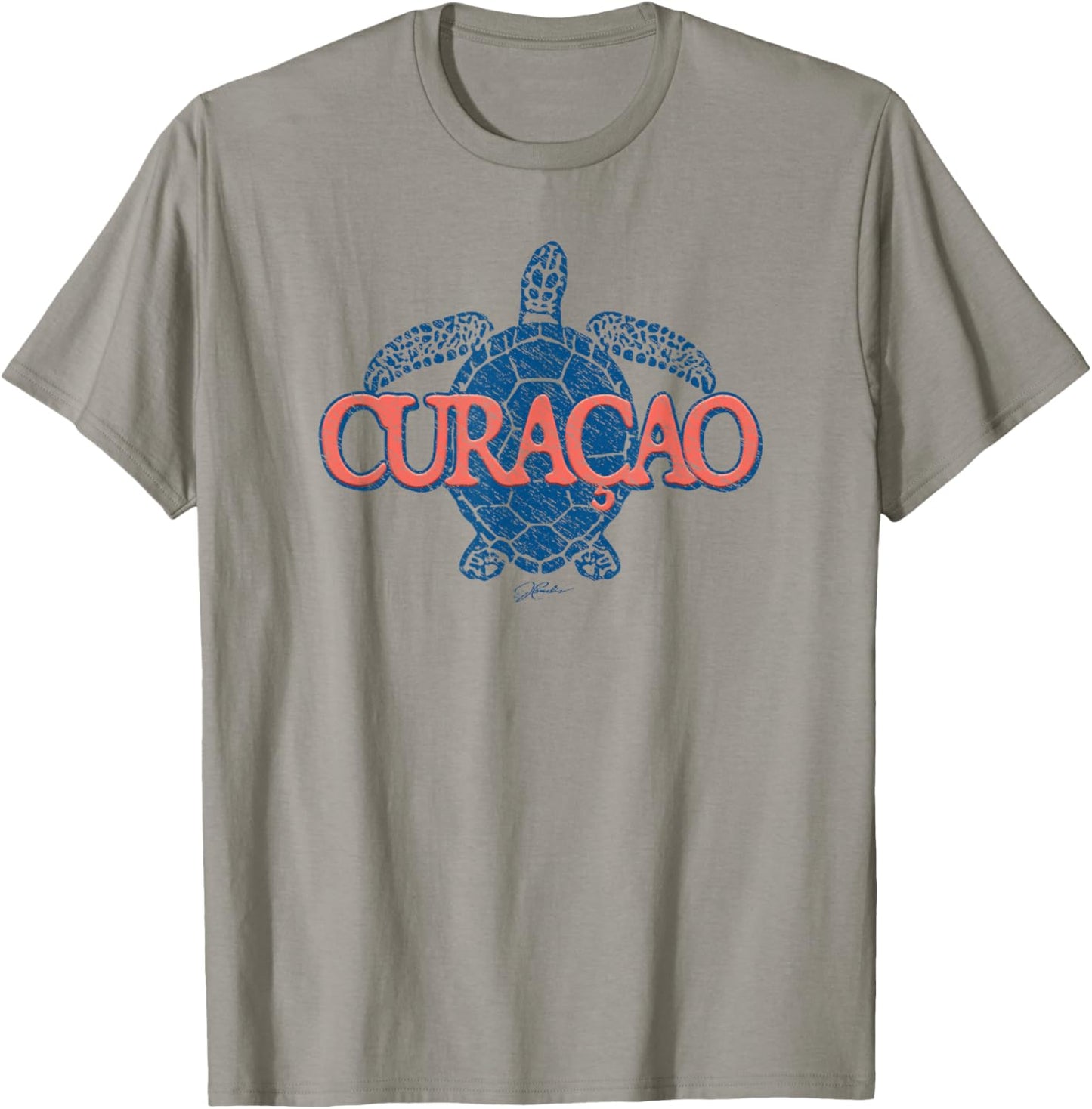 JCombs: Curacao, Sea Turtle T-Shirt - T-Shirt | Sand