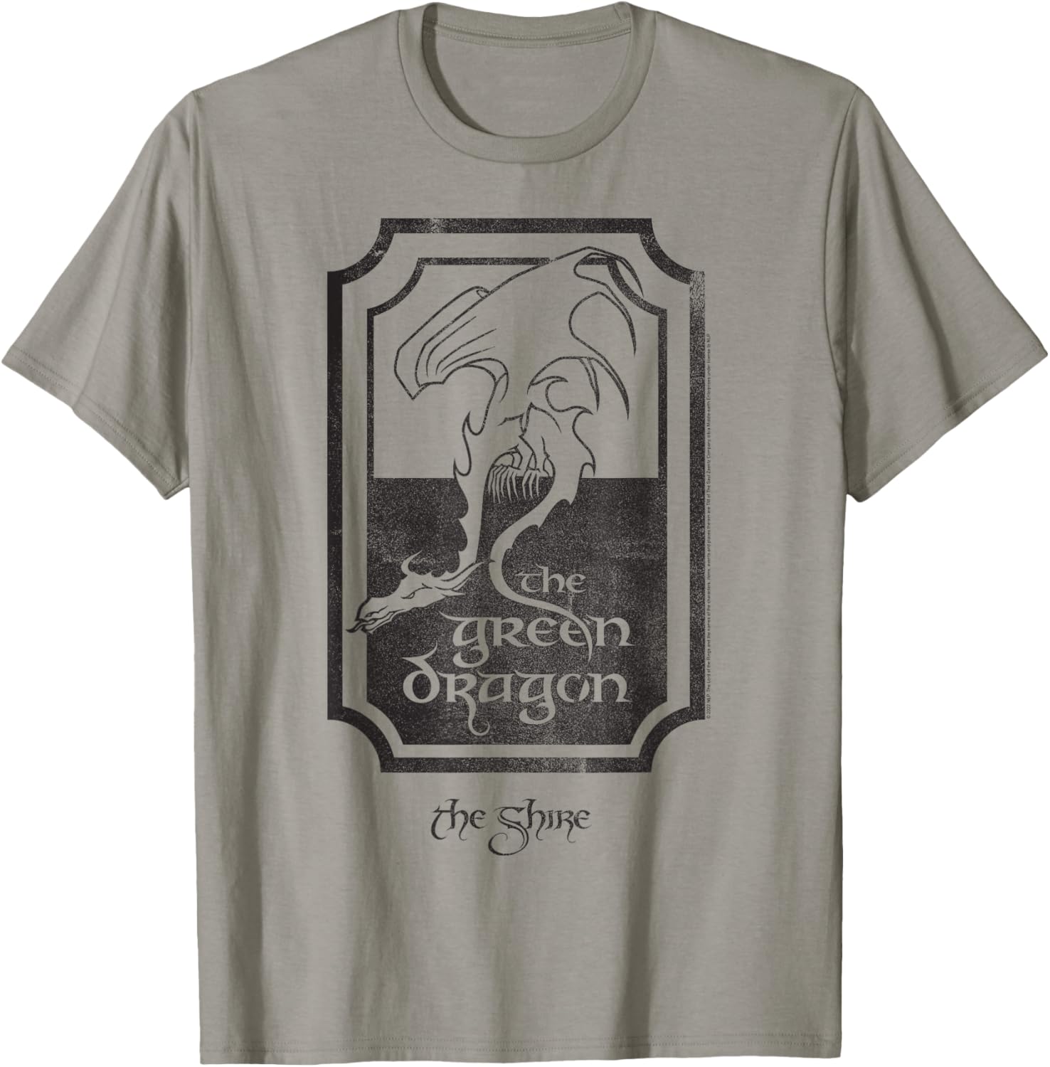 The Lord of the Rings The Green Dragon T-Shirt - T-Shirt | Sand