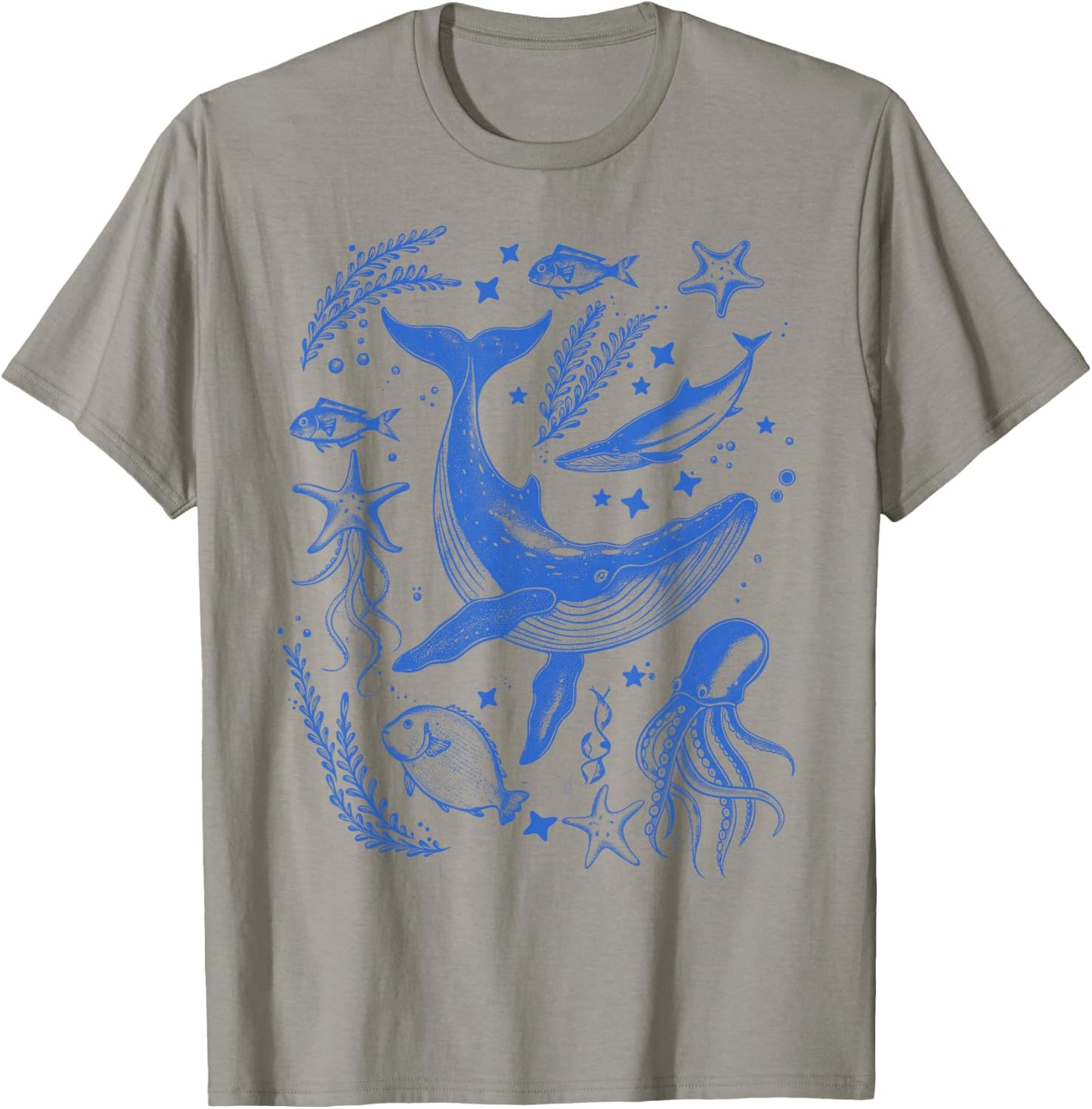 Ocean Marine Life Collection Sea Life lover T-Shirt - T-Shirt | Sand