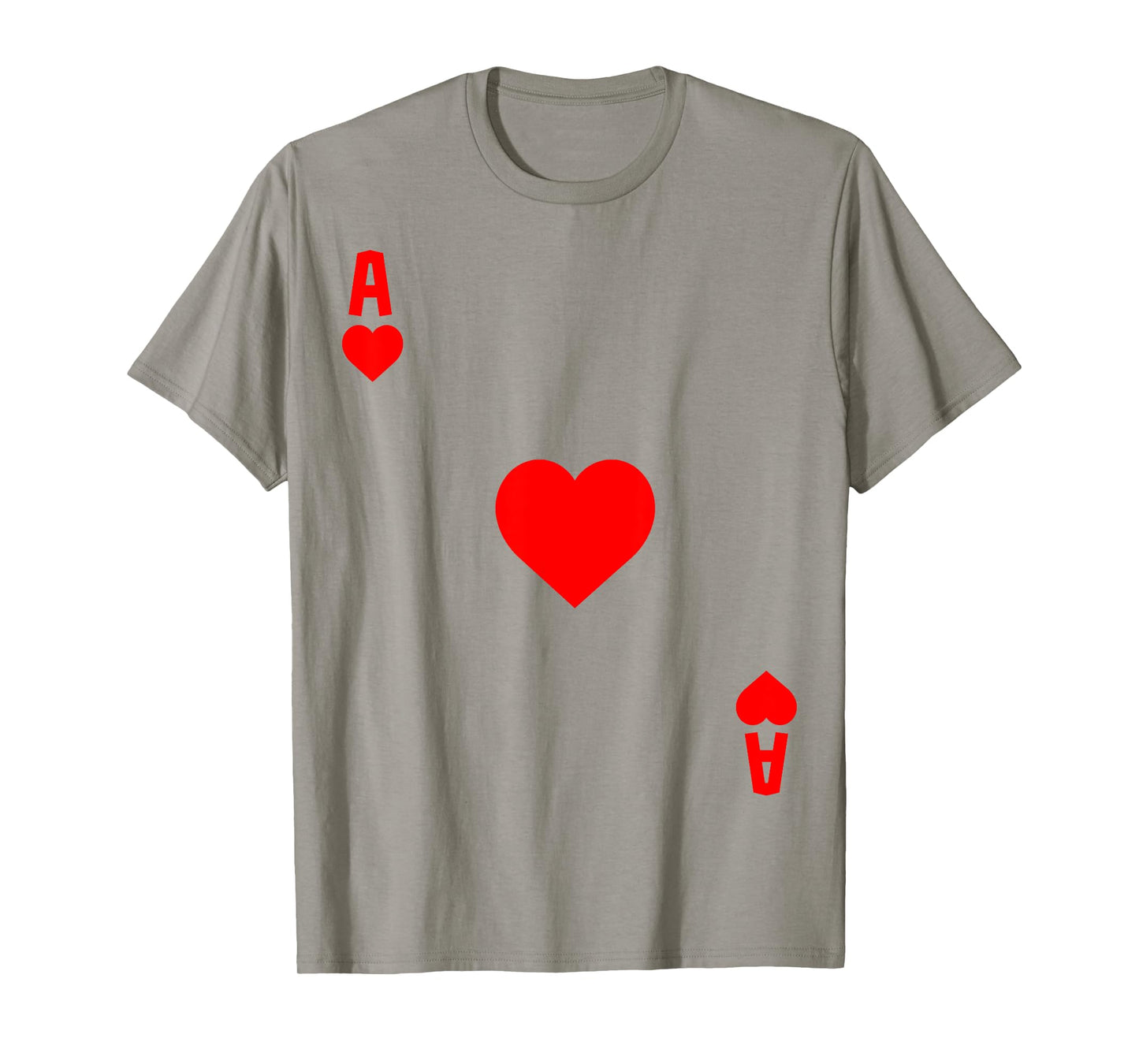 Ace of Hearts Cards Deck Halloween Costume T-Shirt