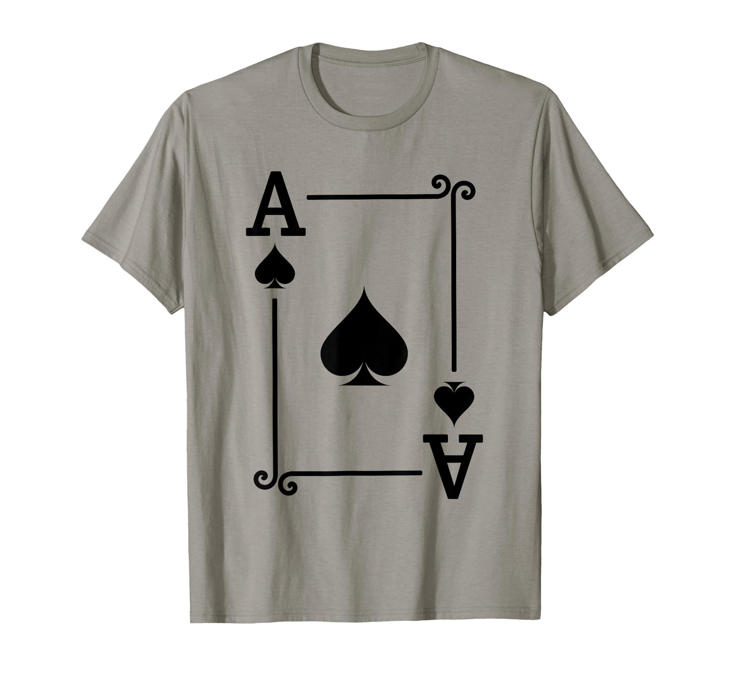 Playing Cards Costume - Ace Spades Card - Ace Card T-Shirt