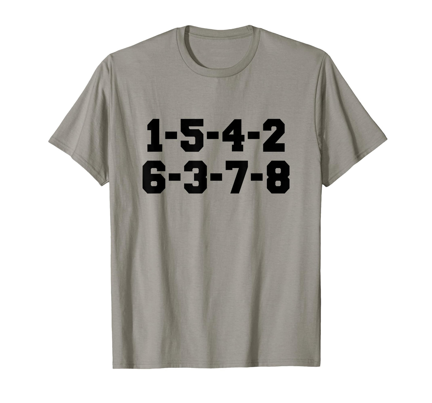 1-5-4-2-6-3-7-8 T-Shirt