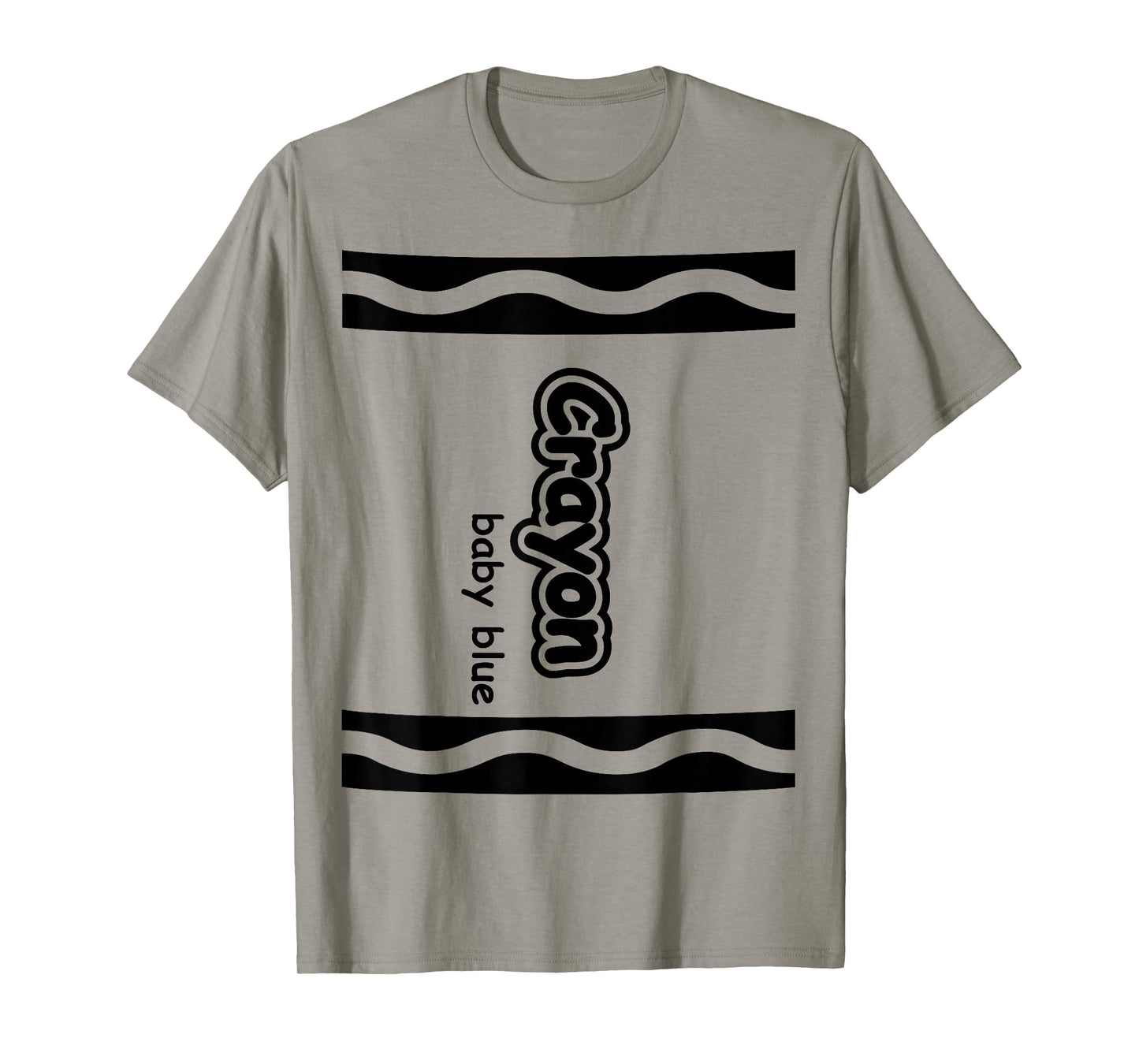 Baby Blue Crayon Easy Halloween Costume Cute T-Shirt T-Shirt