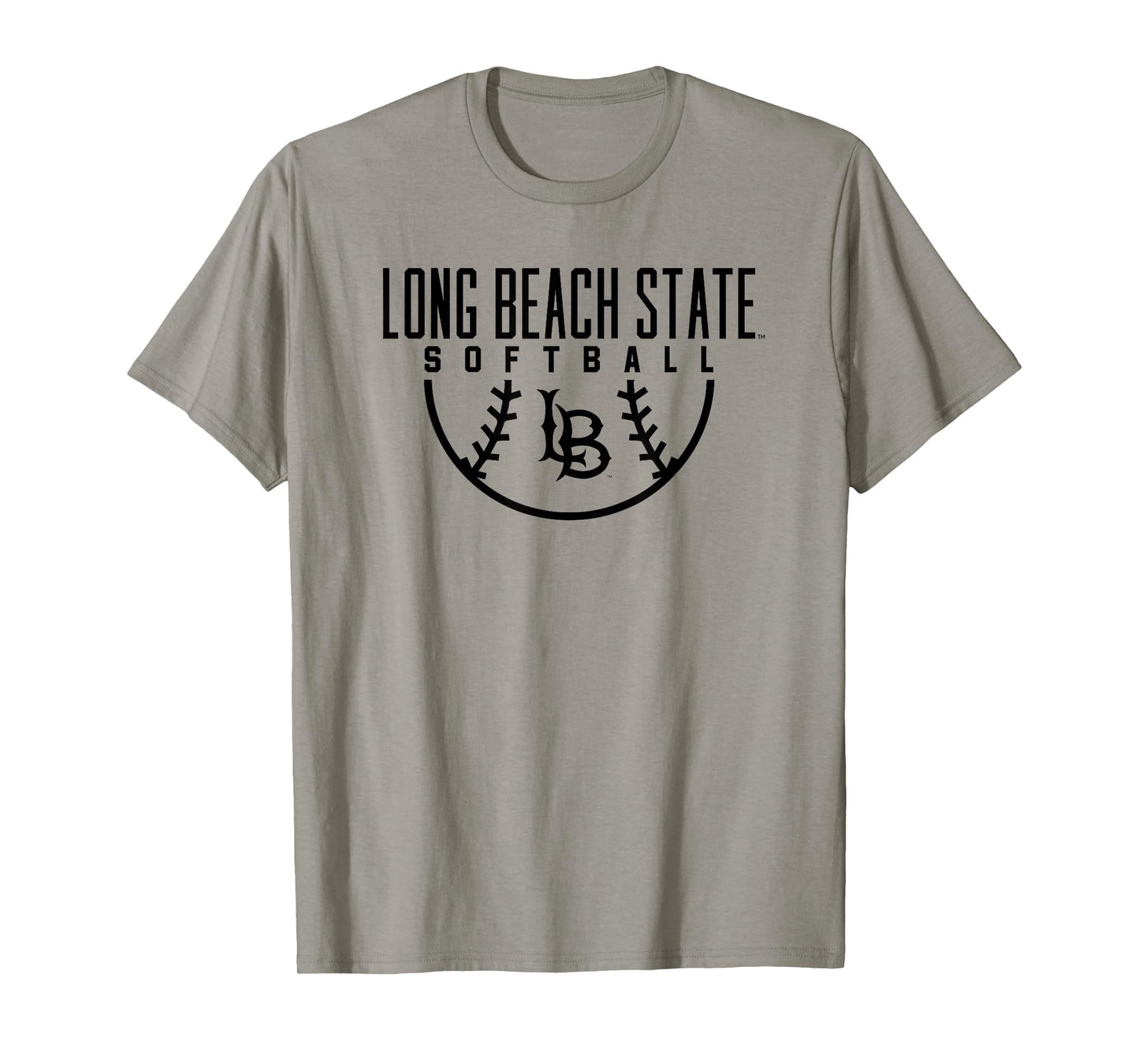 Cal State Long Beach CSULB Softball Arch T-Shirt
