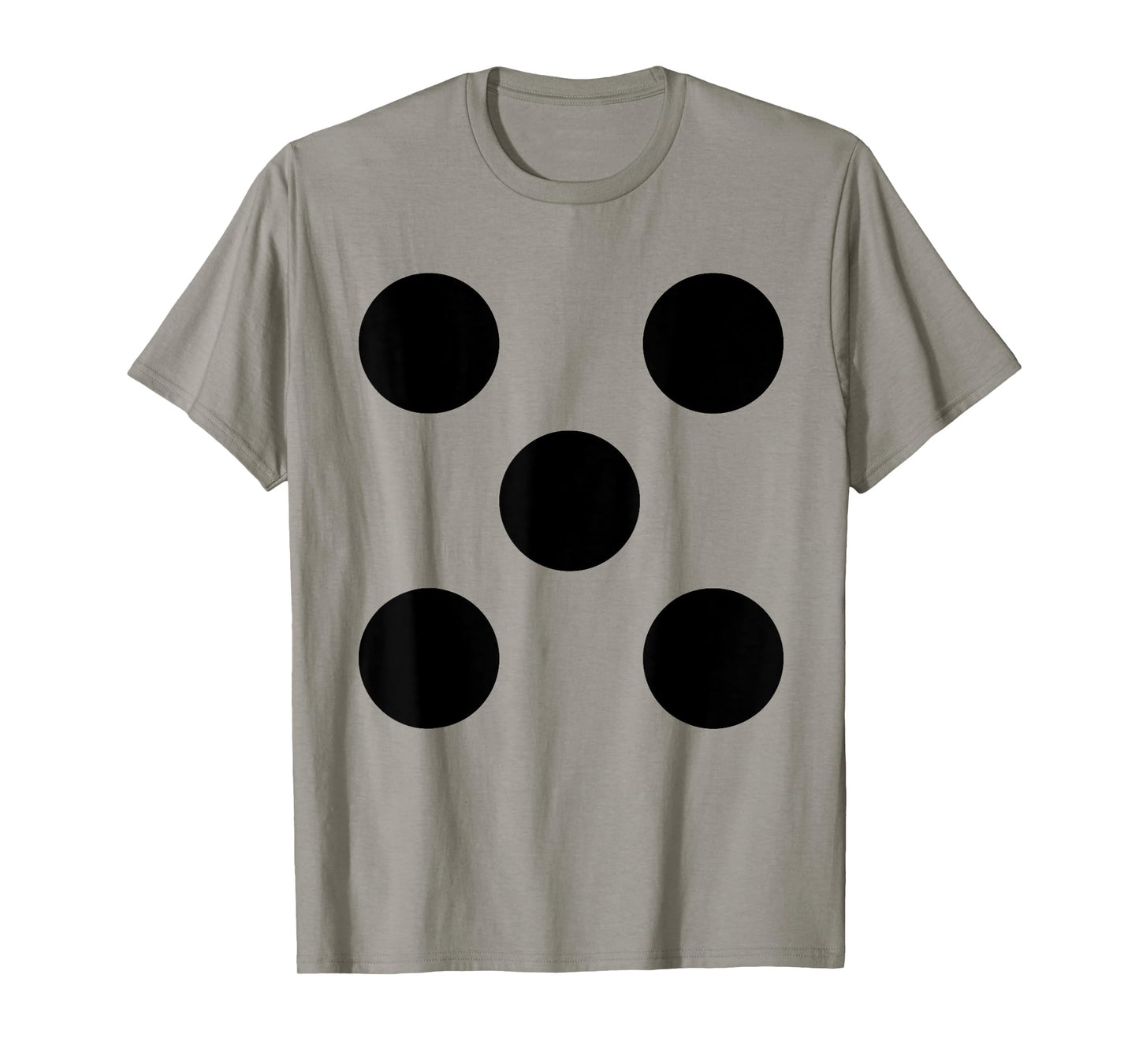 Human Dice Number 5 Group Matching Halloween Costume Family T-Shirt