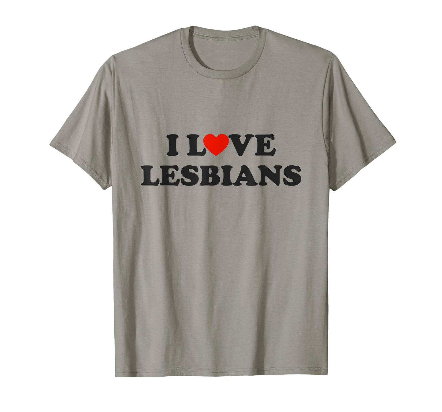 I Love Lesbians Apparel Red Heart Lesbians T-Shirt