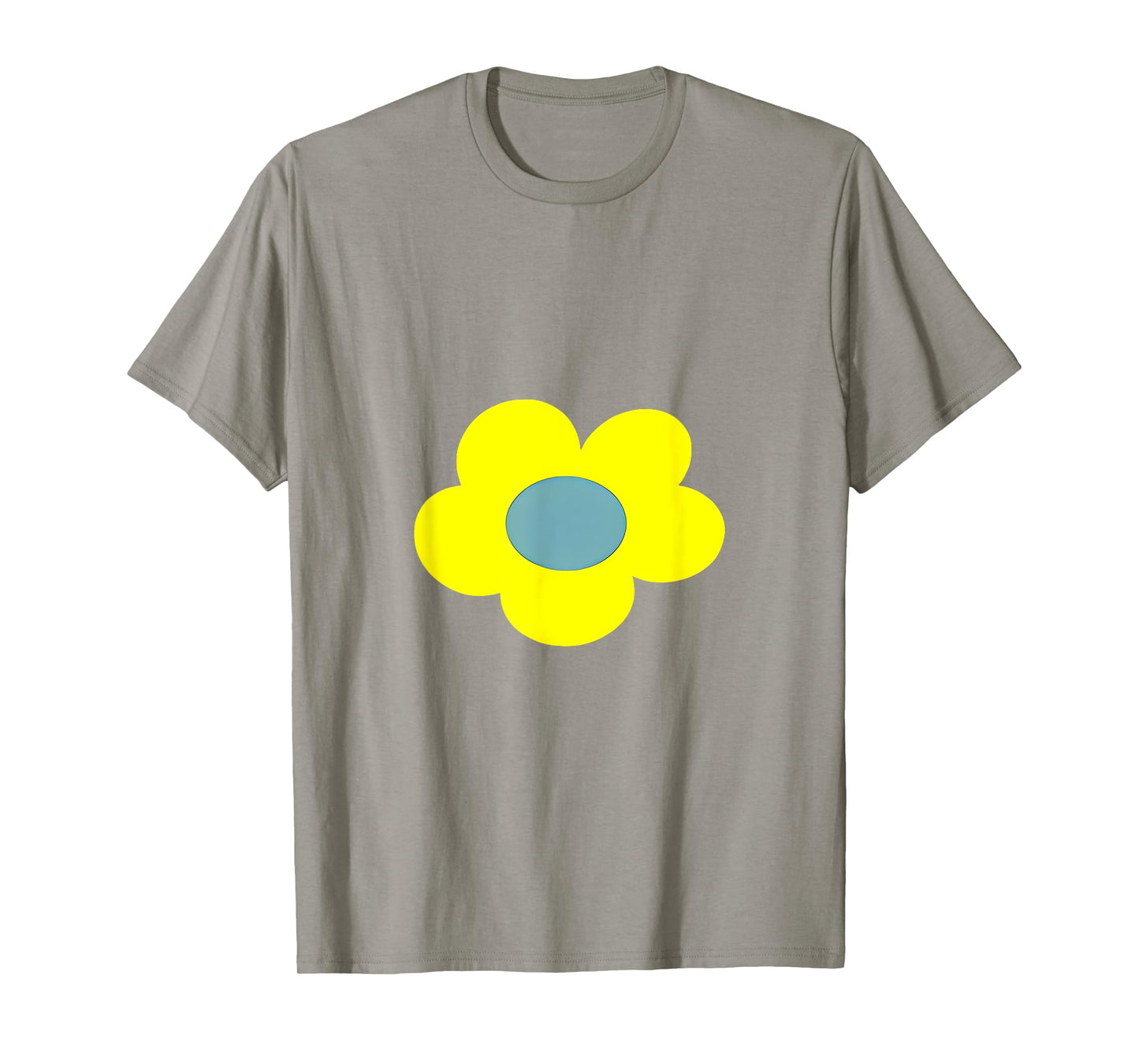 Grim Reaper Mandy Yellow Flower Pink T-Shirt