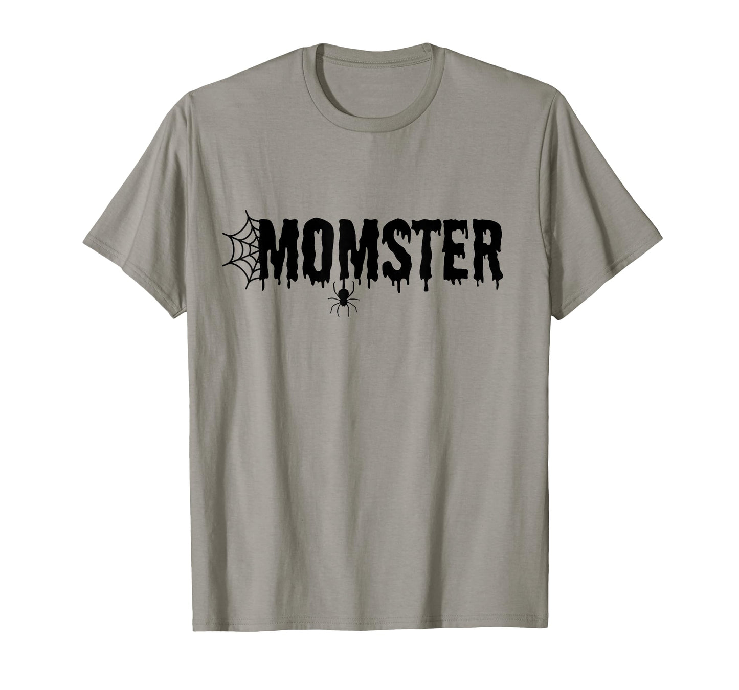 Momster Funny Halloween Shirt for Women Mom Costume Family T-Shirt