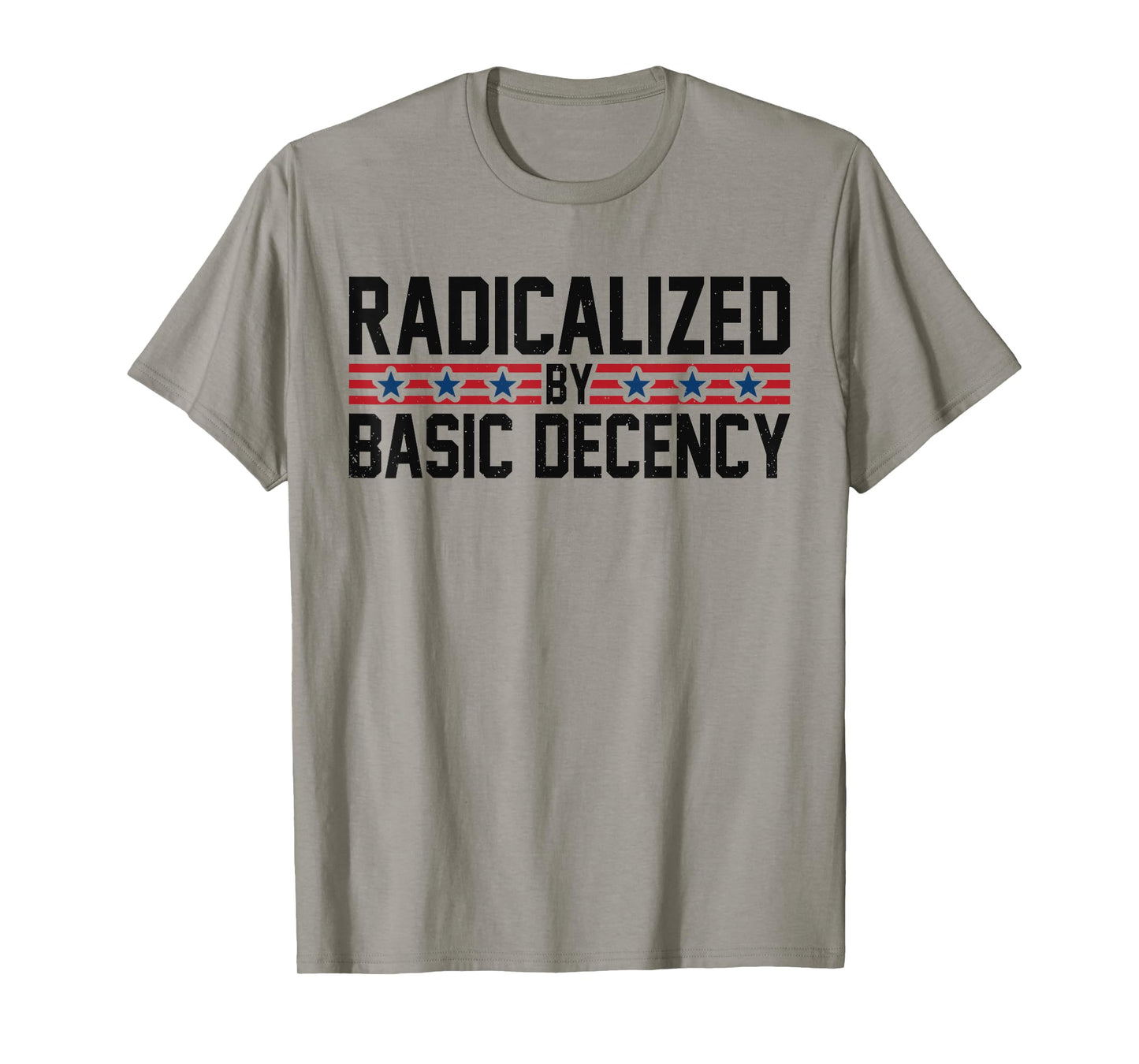Radicalized By Basic Decency Cool Social Democracy Vintage T-Shirt